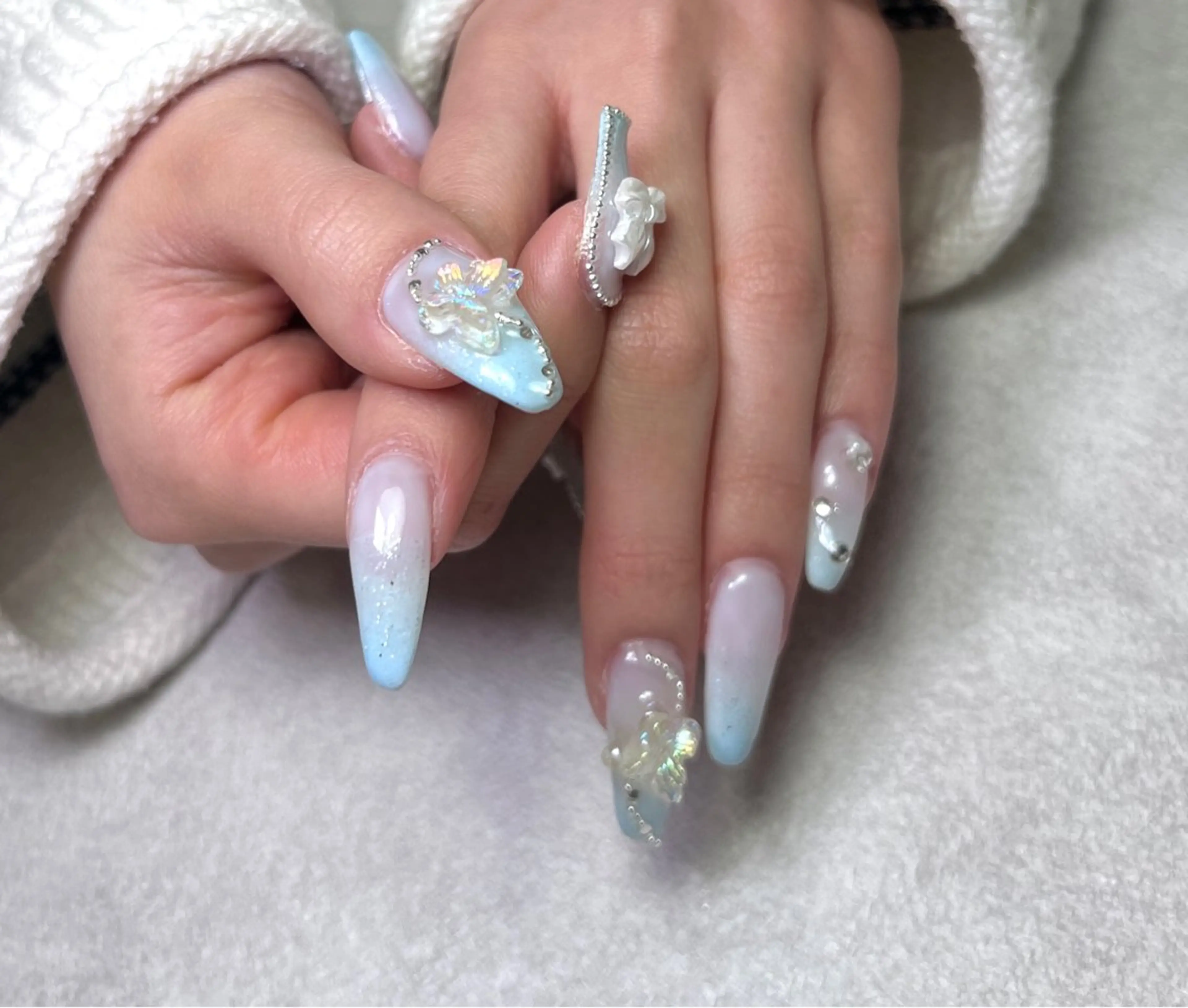 ネイル ハンドネイル ハンドケア ネイリスト ハンのネイルデザイン