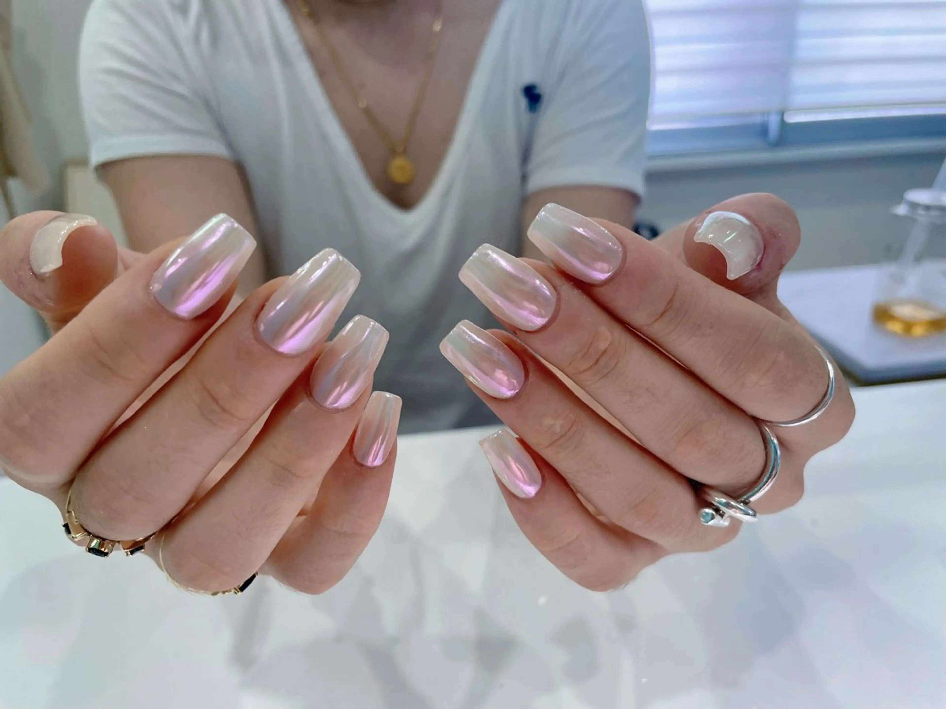 セミロング ネイル スカルプネイル Kaka Nailsのネイルデザイン