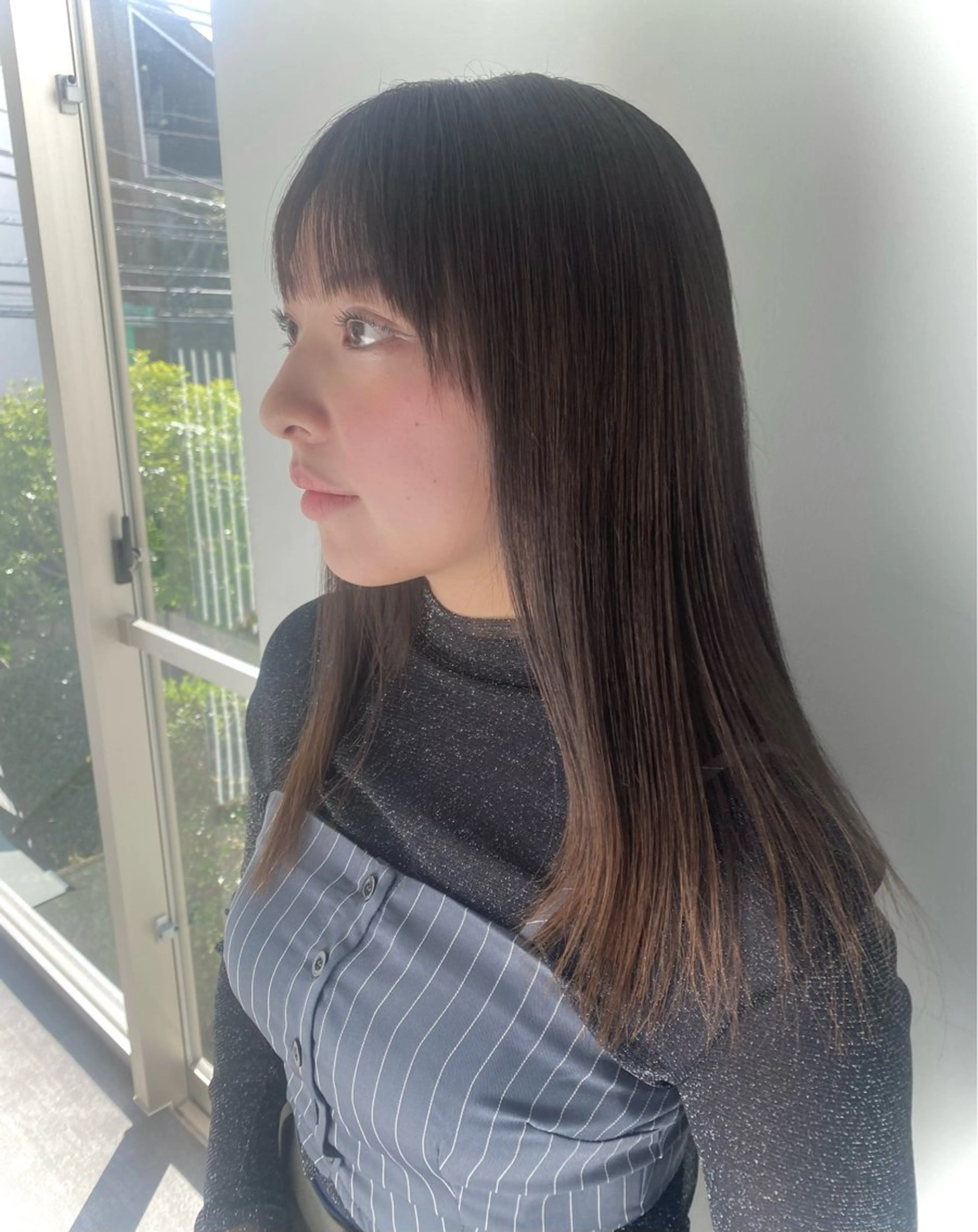 セミロング actor所属・ウラノ ソウシのヘアスタイル