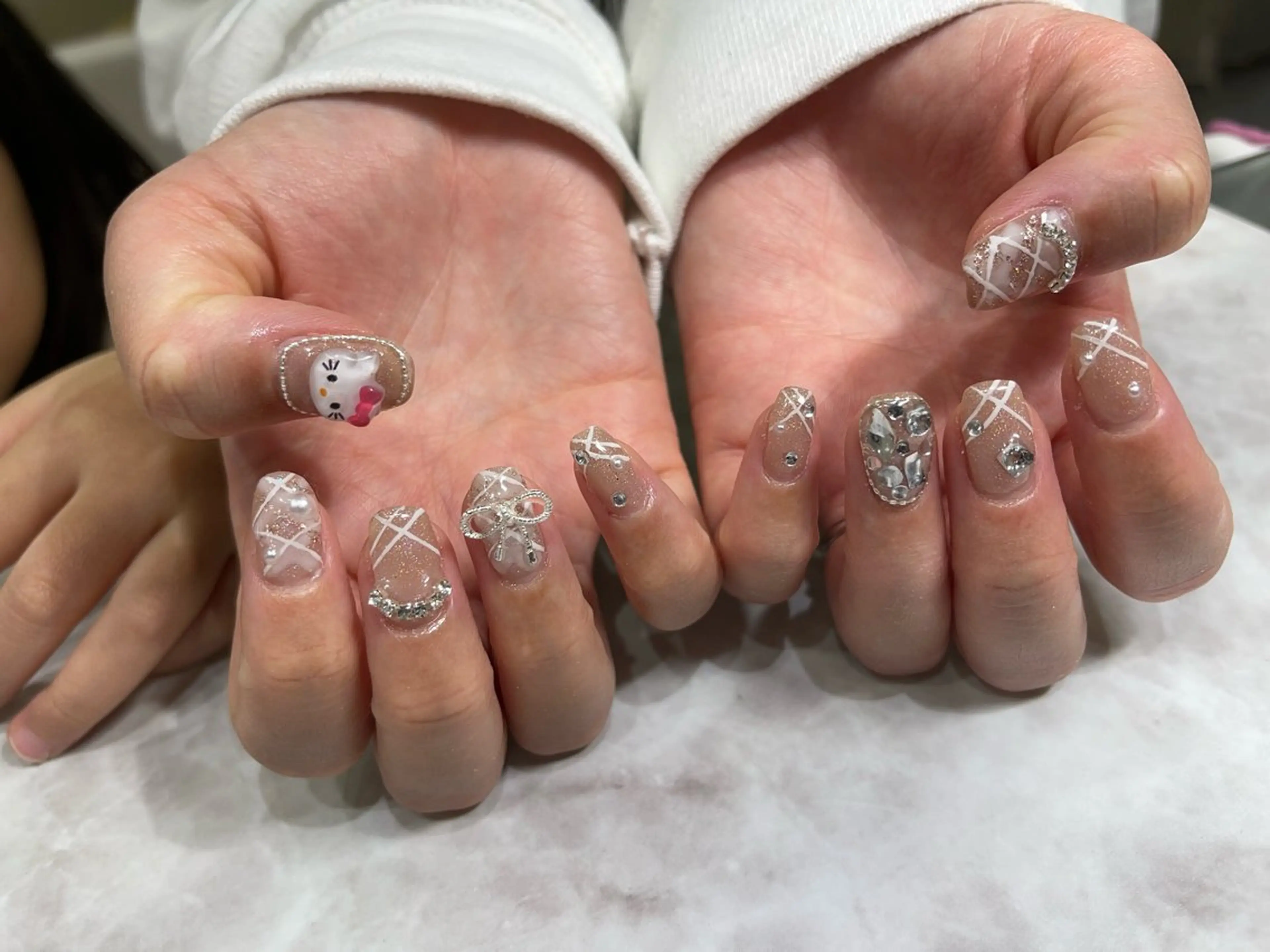 ネイル アートネイル ジェルネイル 持ち込み 粕屋耳ツボジュエリー 💎（ネイル休）のその他イメージ