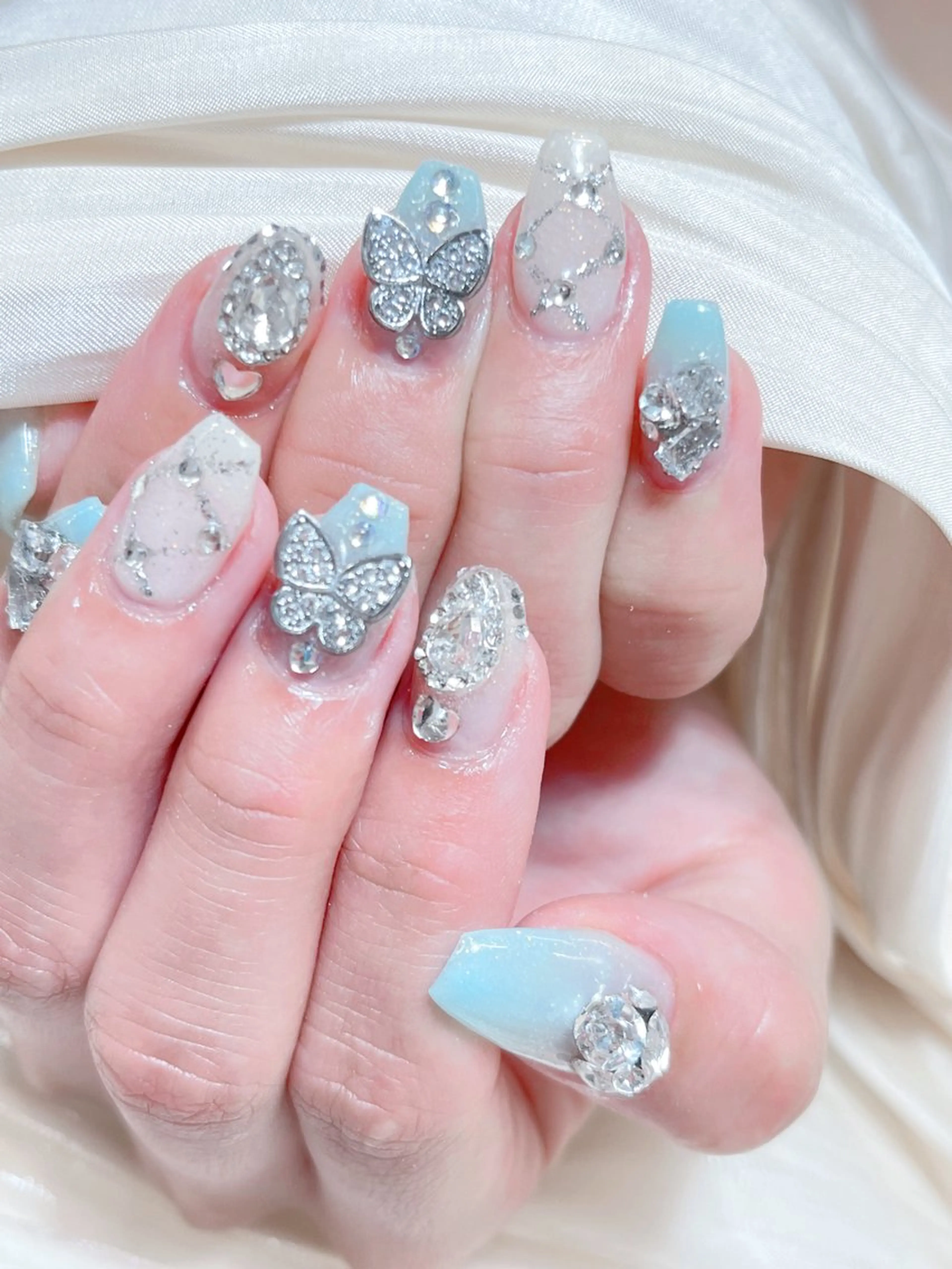 ネイル ジェルネイル 韓国ネイル 持ち込み ハンドネイル candy nail 韓国風ワンホンネイルのネイルデザイン