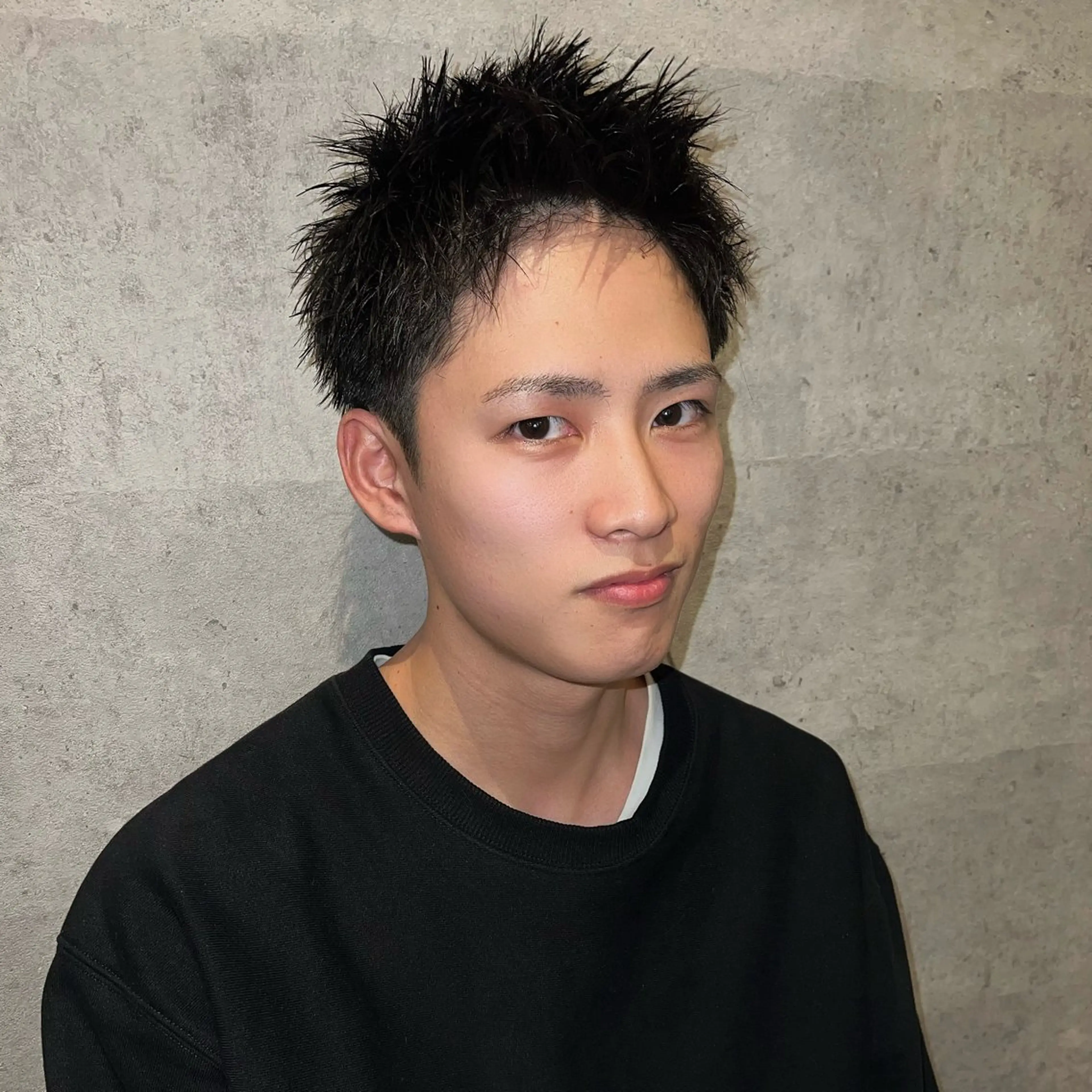 カラー パーマ メンズ カット 早川 翔夢のヘアスタイル