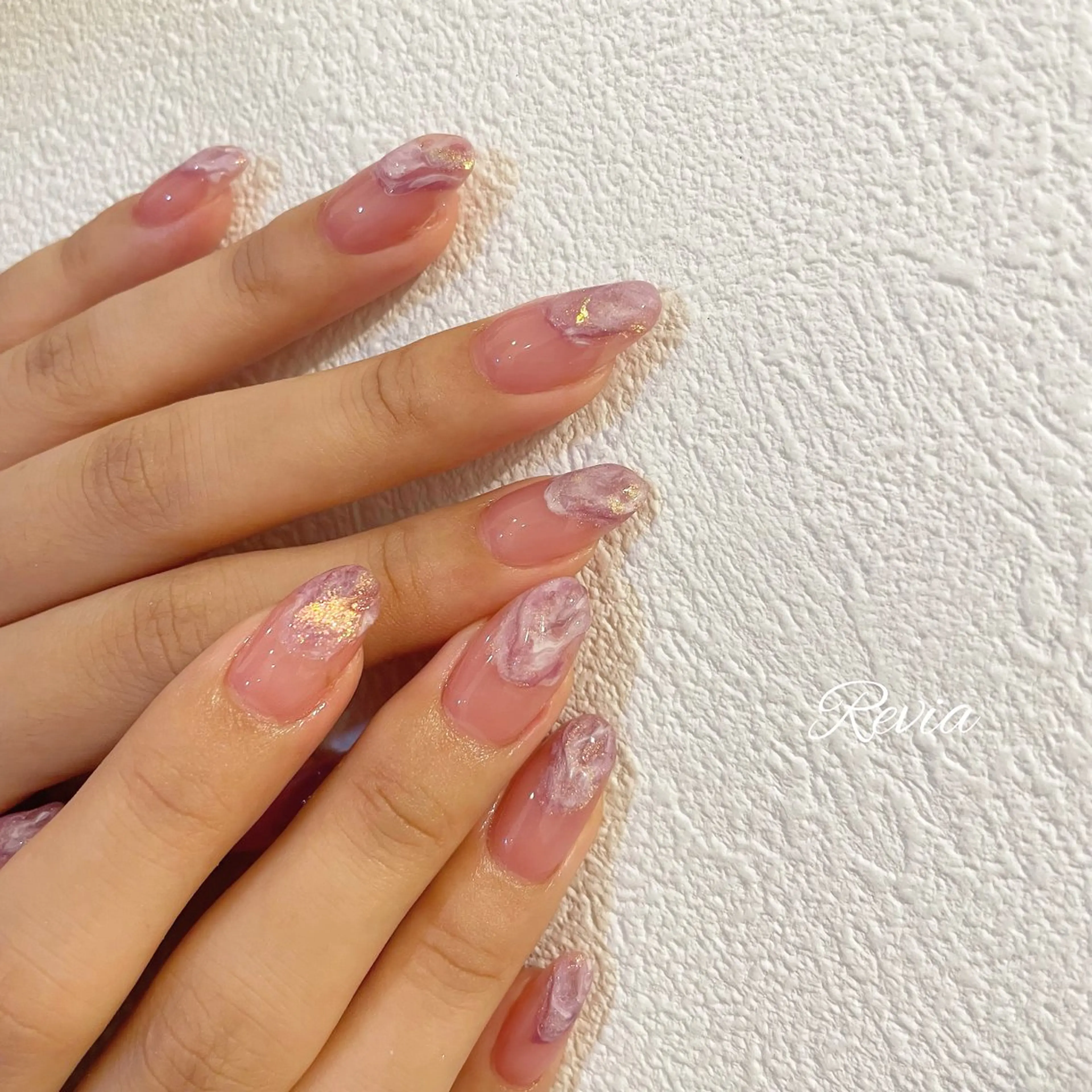 ネイル ハンドネイル revia所属・ERI Nailistのネイルデザイン