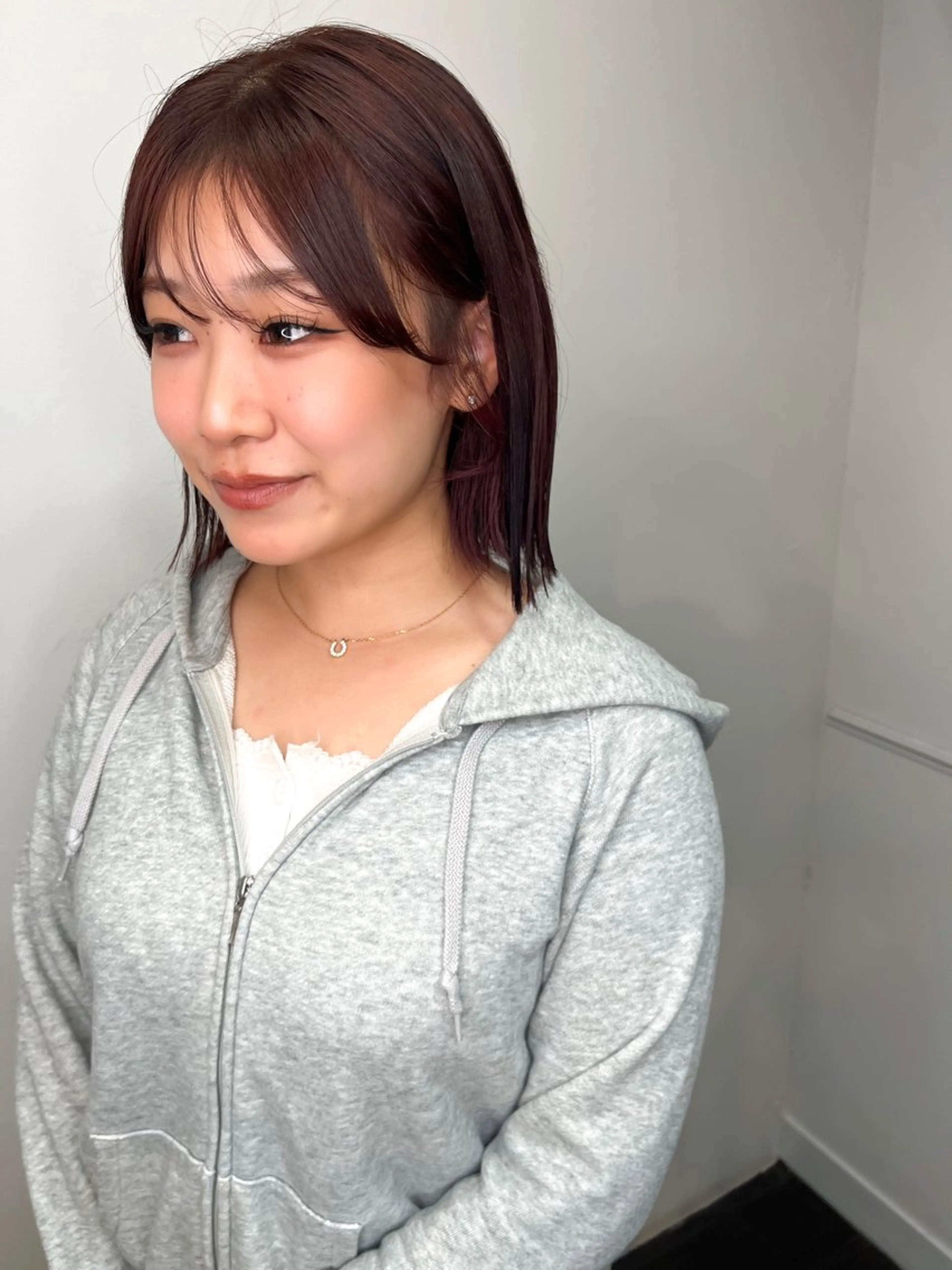 ミディアム カラー ヘアアレンジ 🌼RENA🌼似合 わせのプロ/まつパのマツエク・マツパデザイン