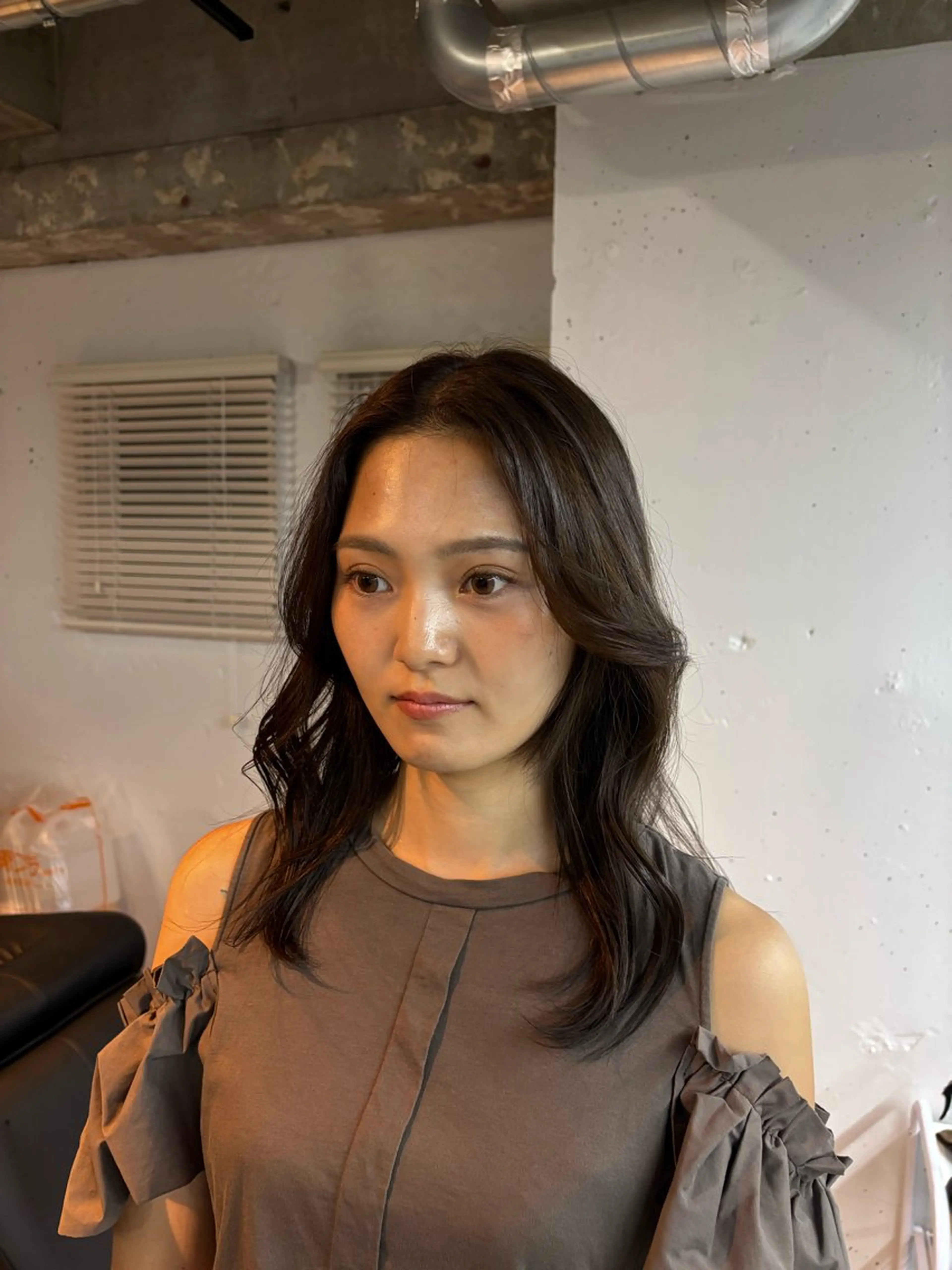 セミロング カラー ヘアアレンジ green所属・🍀HIROTO 似合わせカラー🍀のヘアスタイル