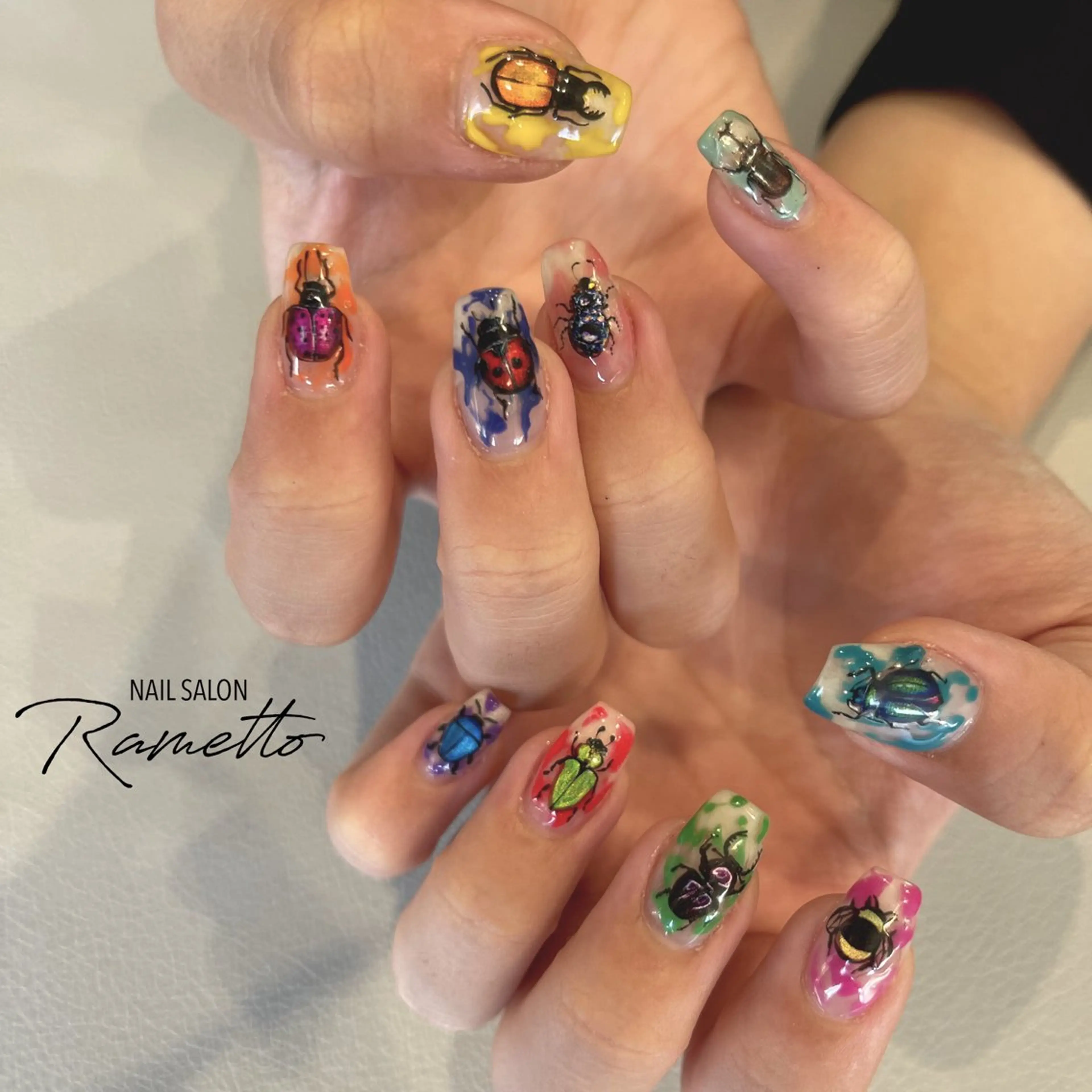ネイル ハンドネイル NAILSALON Ramettoのネイルデザイン