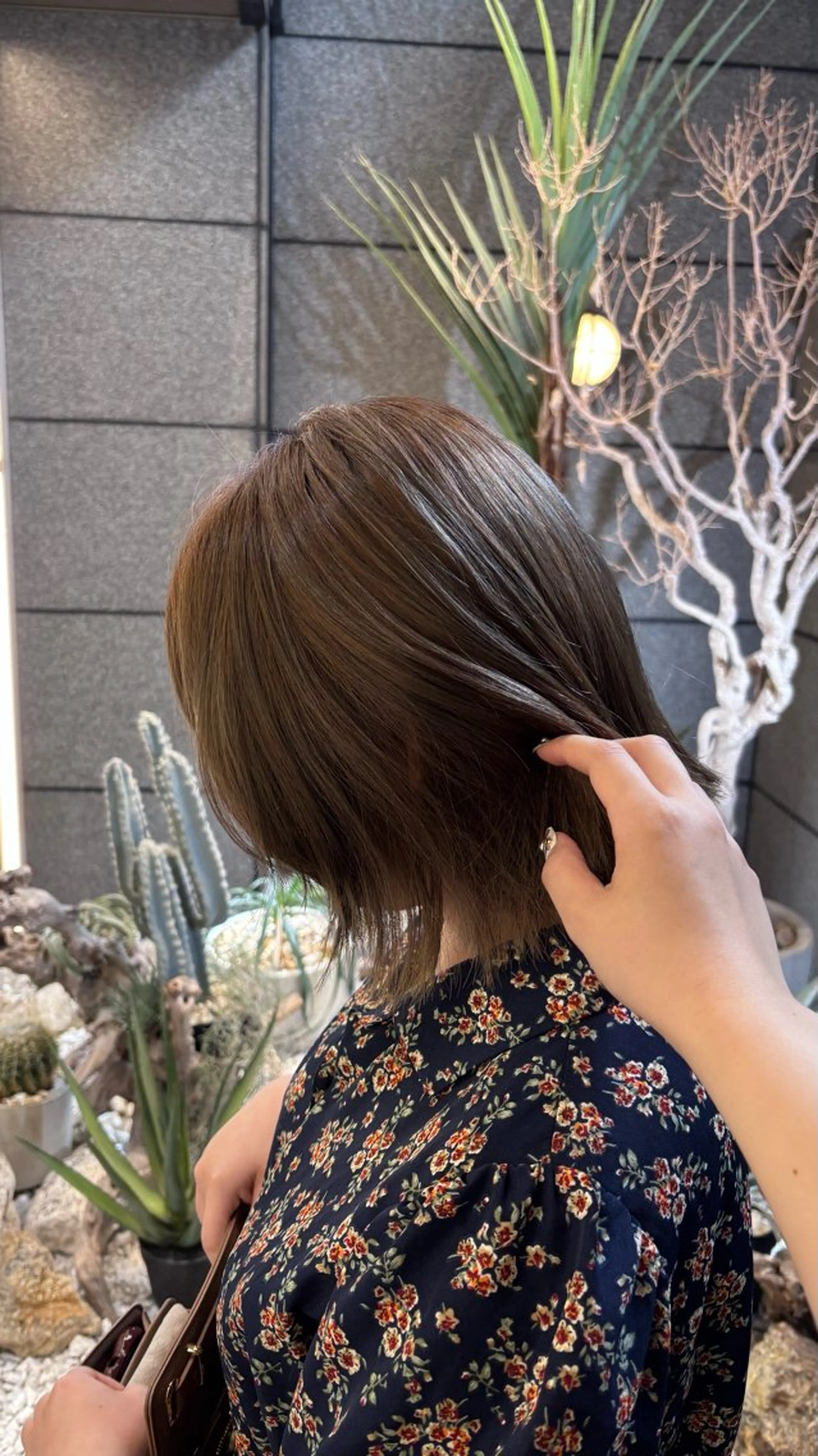 ショート カラー ヘアカラー ヘアセット ハイトーン/レイヤー KYOKA🩶のヘアスタイル