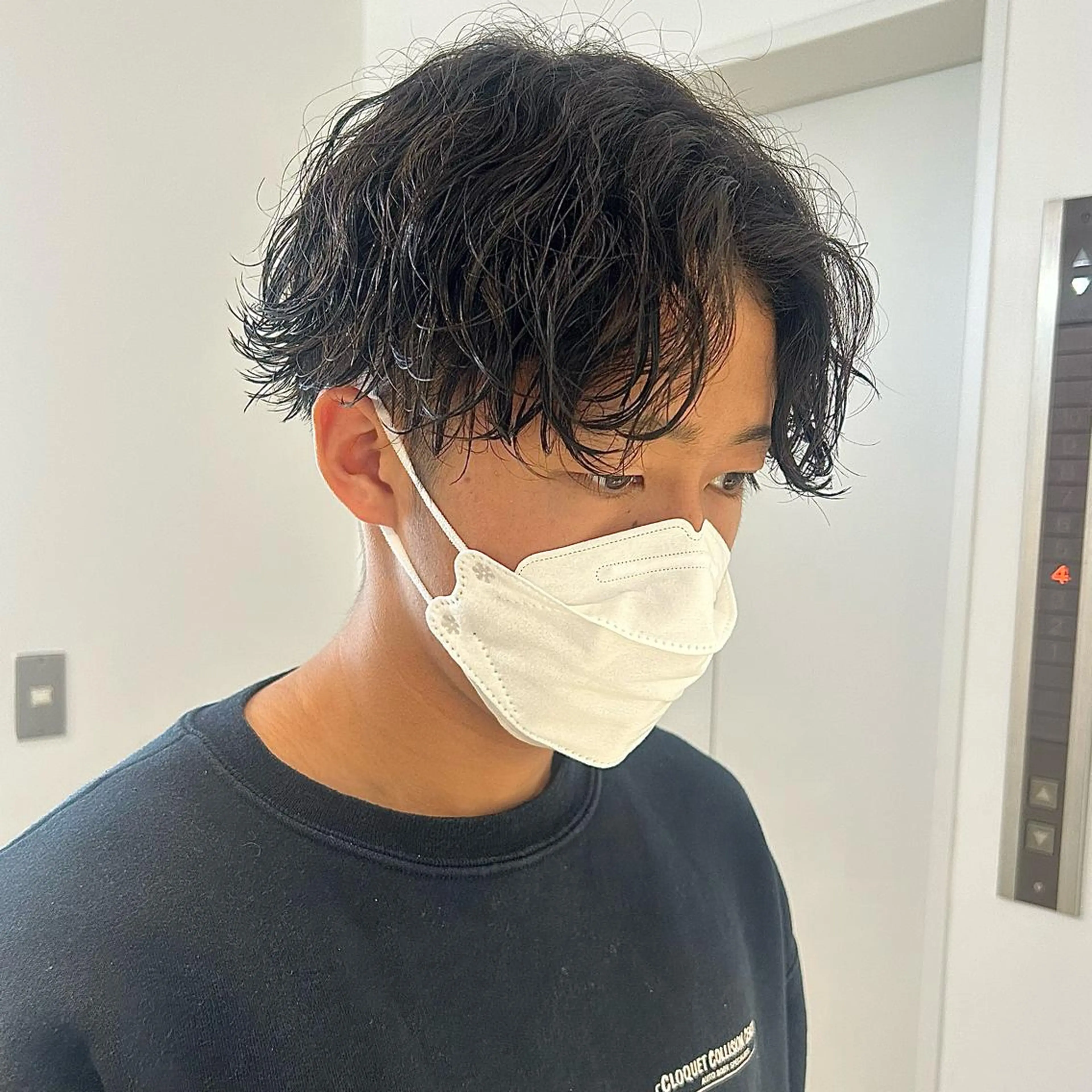 パーマ メンズ CYAN by acoron .池袋所属・メンズパーマ職人 ユキハシのヘアスタイル