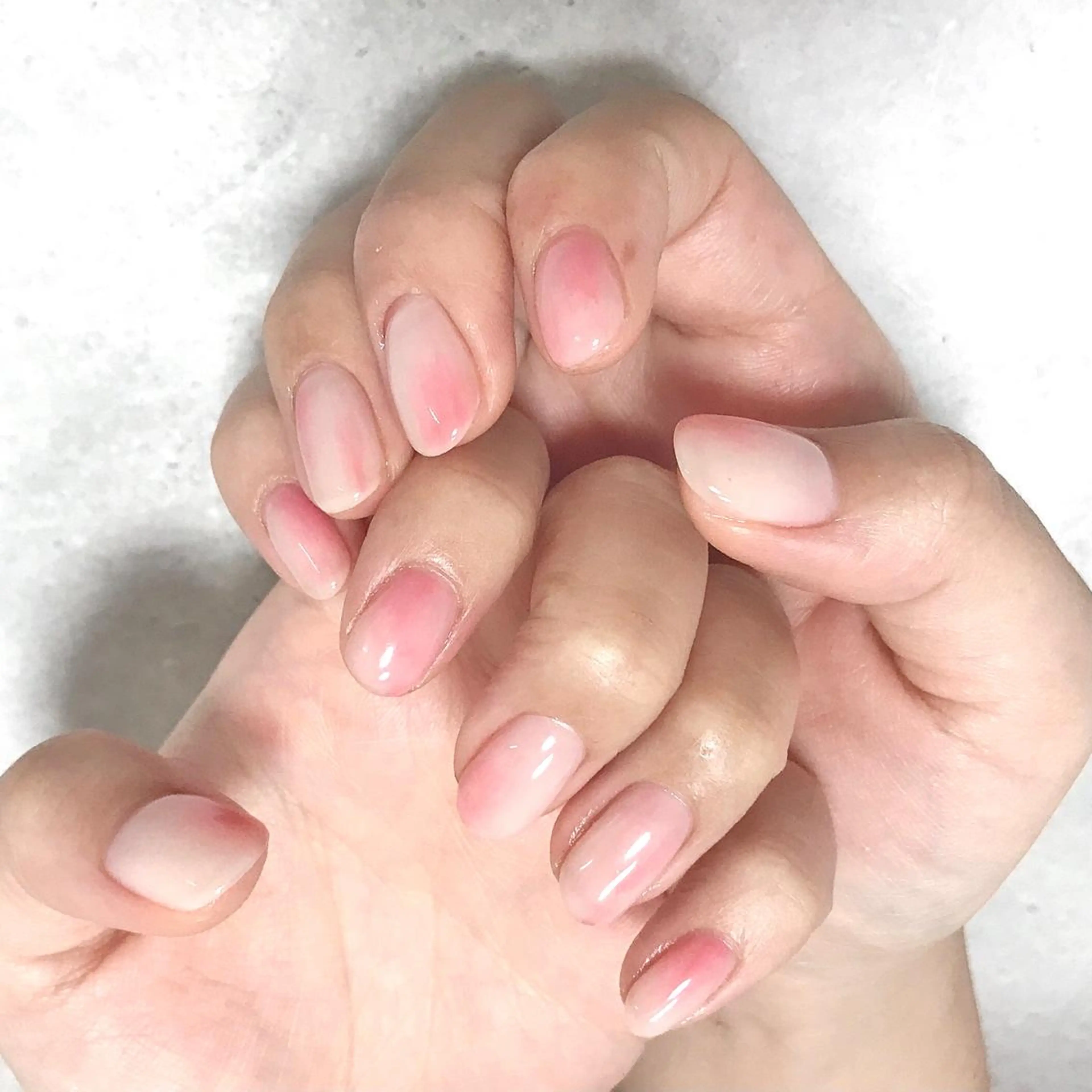 ネイル グラデーション ニュアンスネイル ワンカラーネイル シンプルネイル ステラ marikominoのネイルデザイン