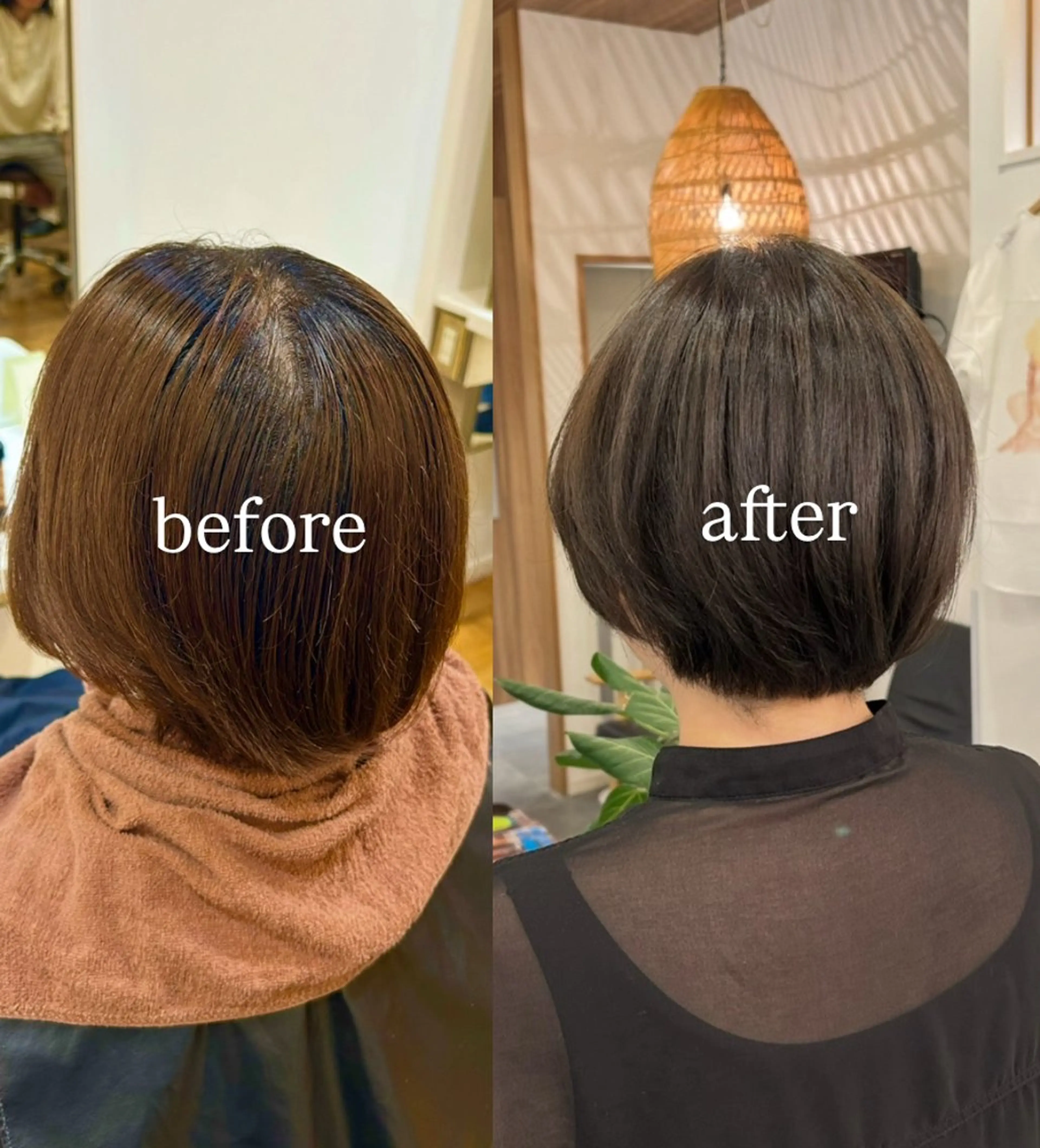 ショート カラー 透明感カラー トリートメント ヘアカラー 根本 琴子のヘアスタイル