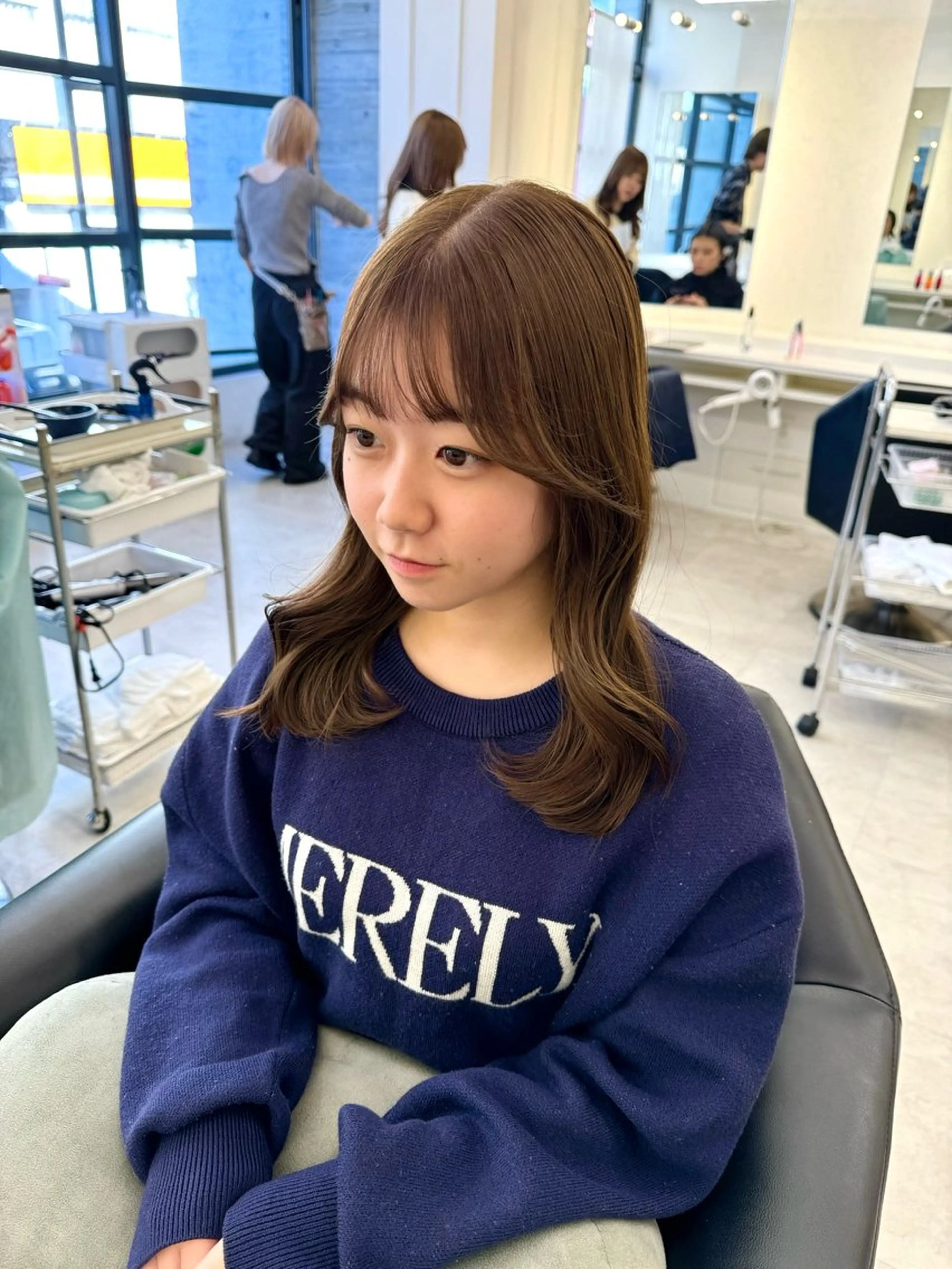 ロング カラー ♡ParveMix 花房 菜乃♡のヘアスタイル