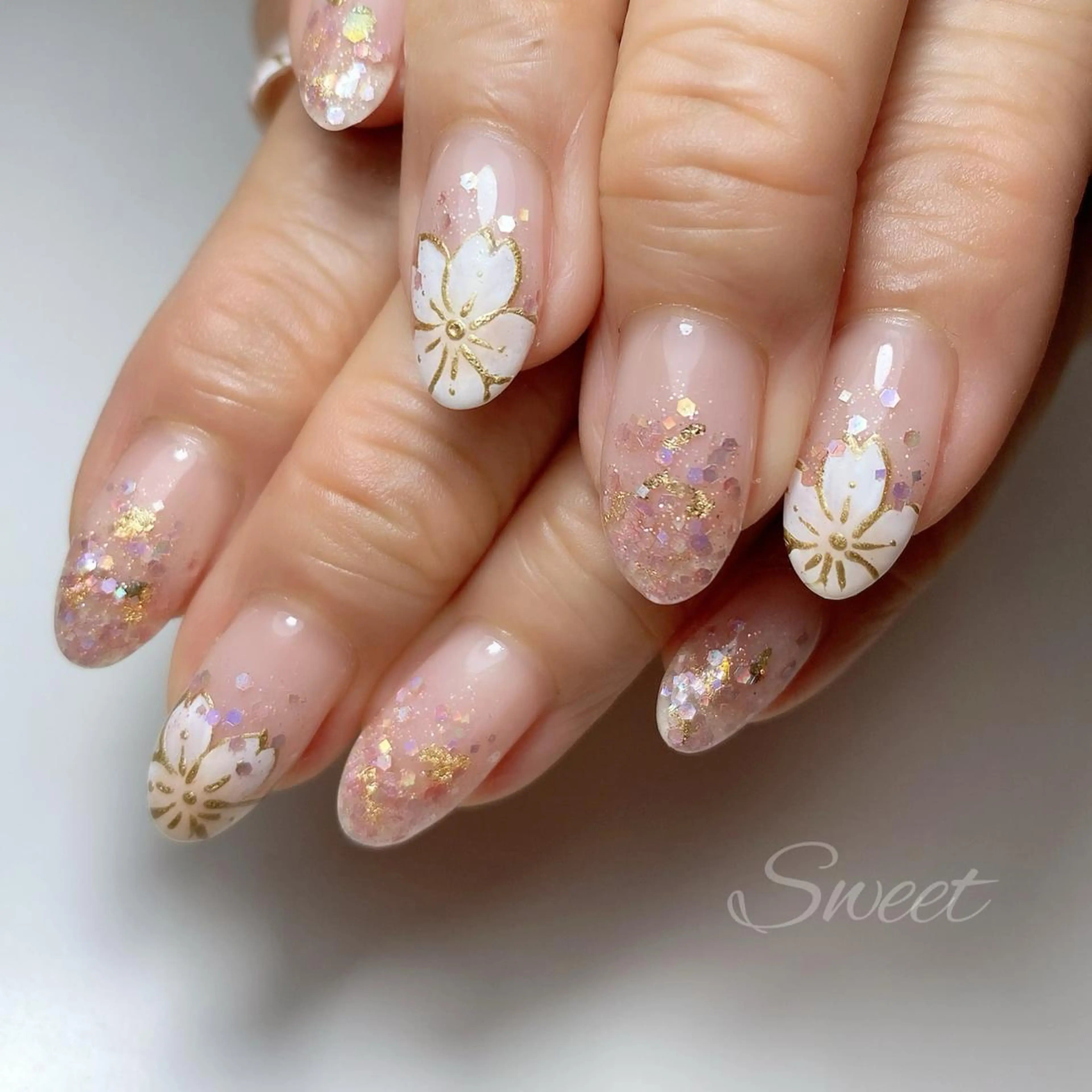 ネイル sweet 仲野陽子のネイルデザイン