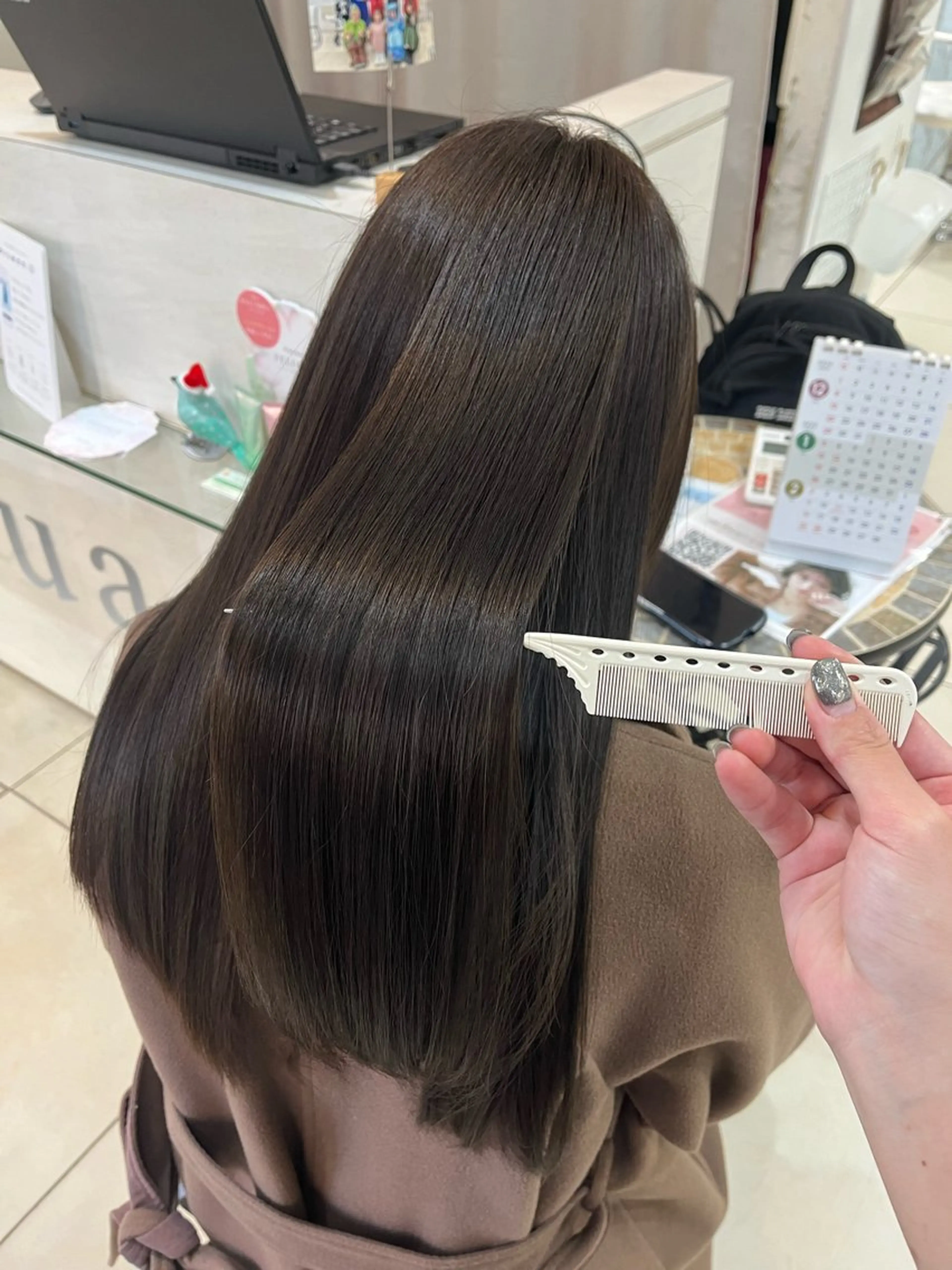 セミロング カラー 🌻髪質改善カラー 🌻Yunaのヘアスタイル