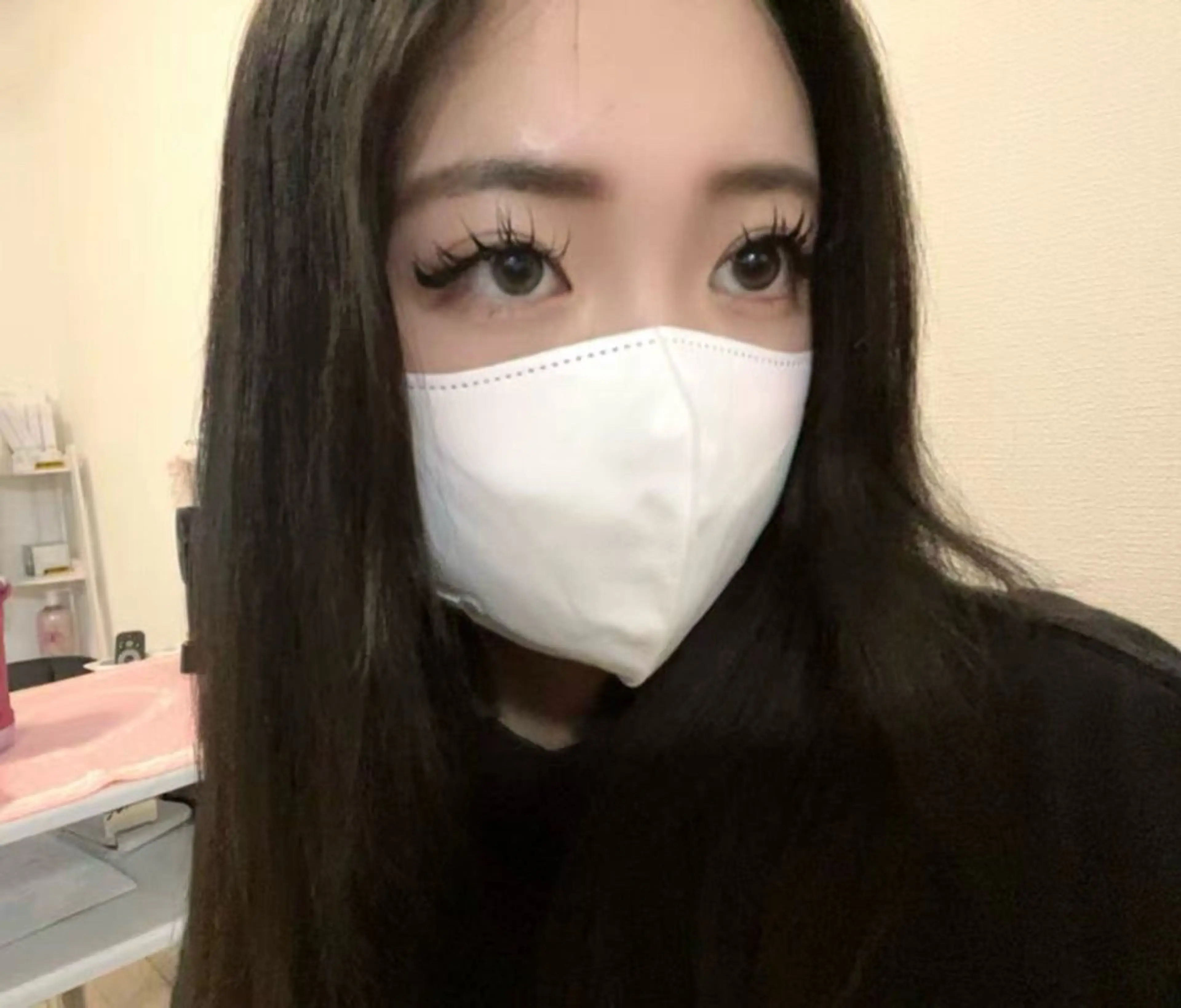 ✨LED🪶目尻羽エクステ🪶＋5Dミックス🖤の写真