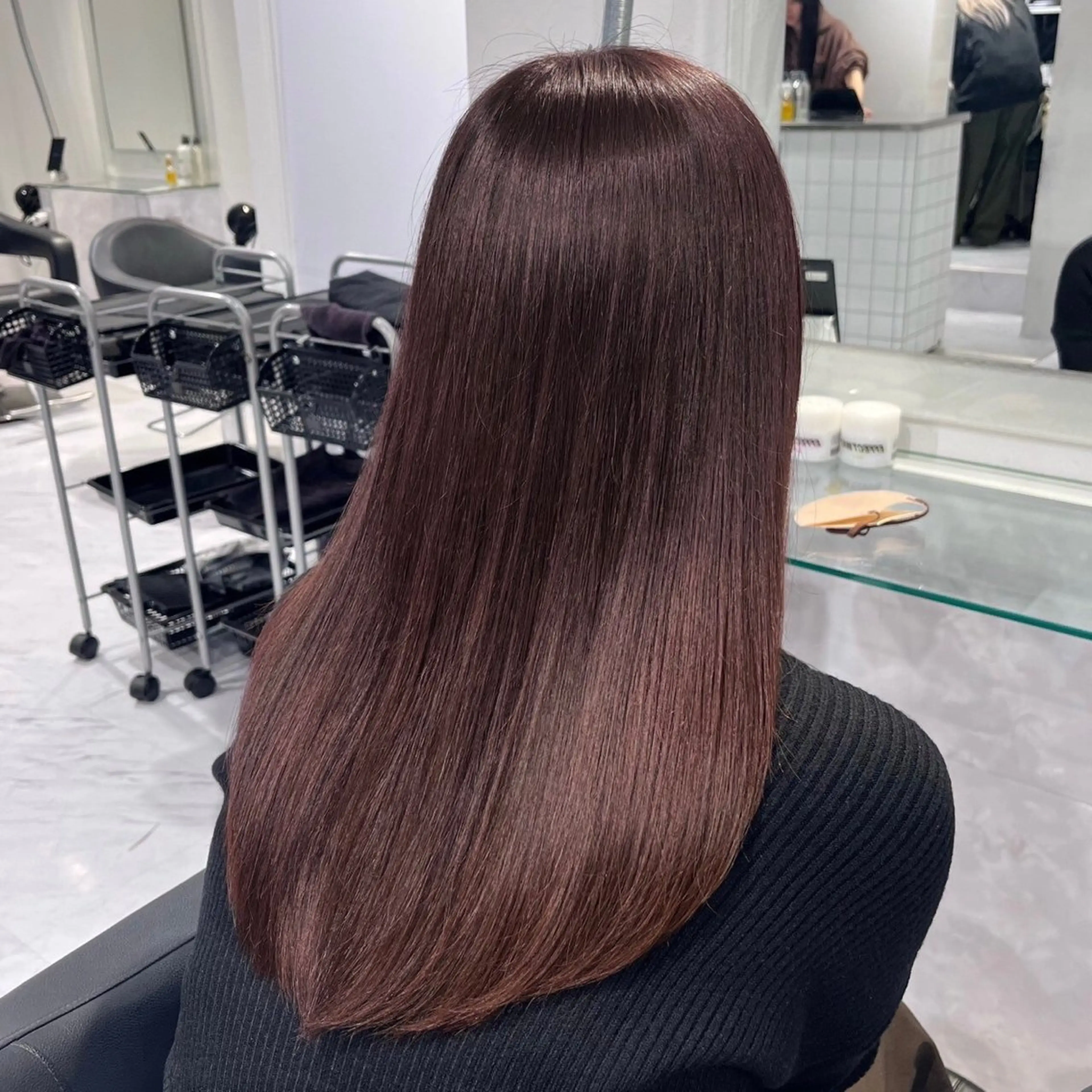 ロング カラー 透明感/艶髪/💖 トレンドスタイル💖のヘアスタイル