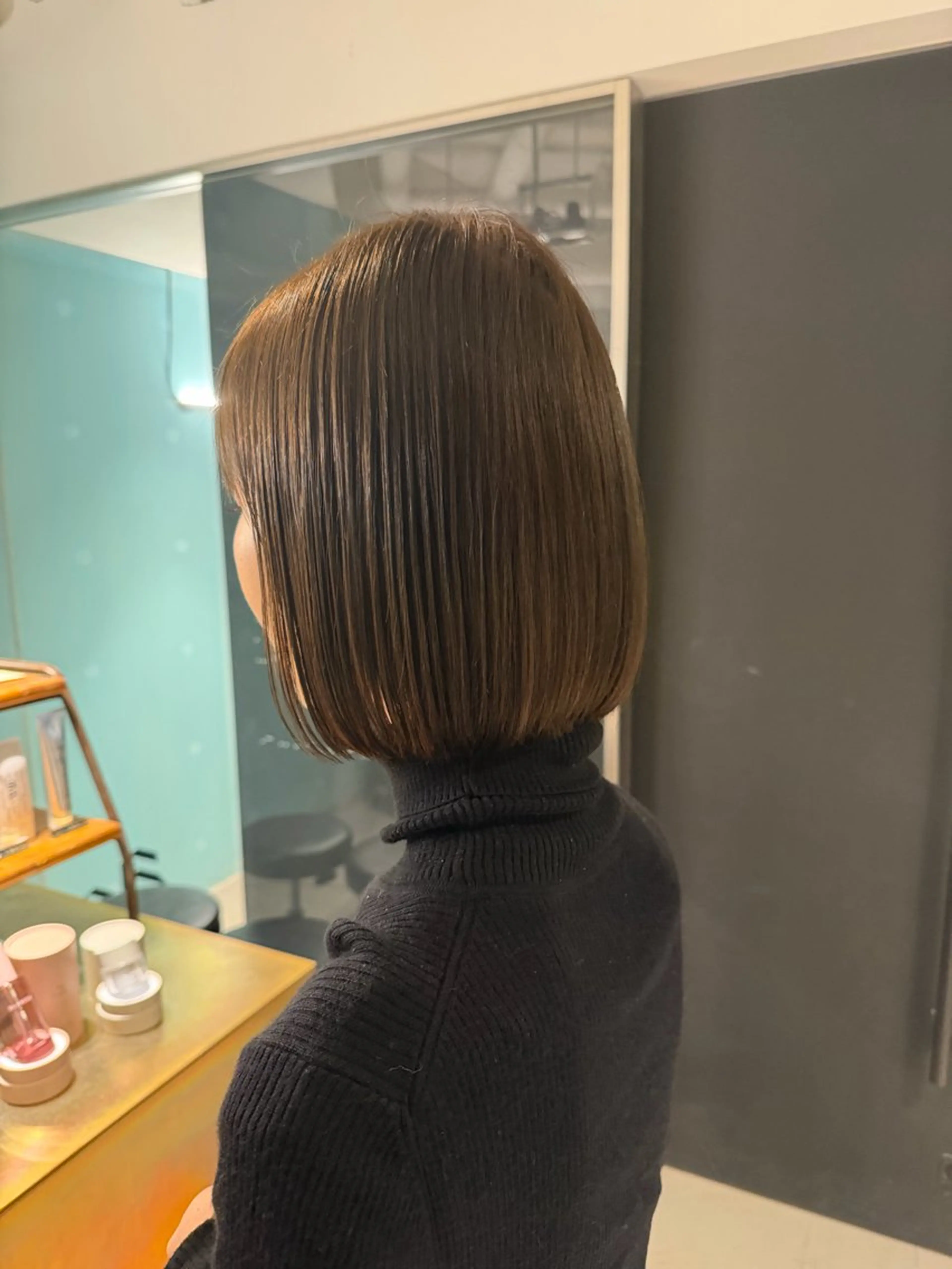 透明感ワンカラー+内部補修トリートメント🌱の写真