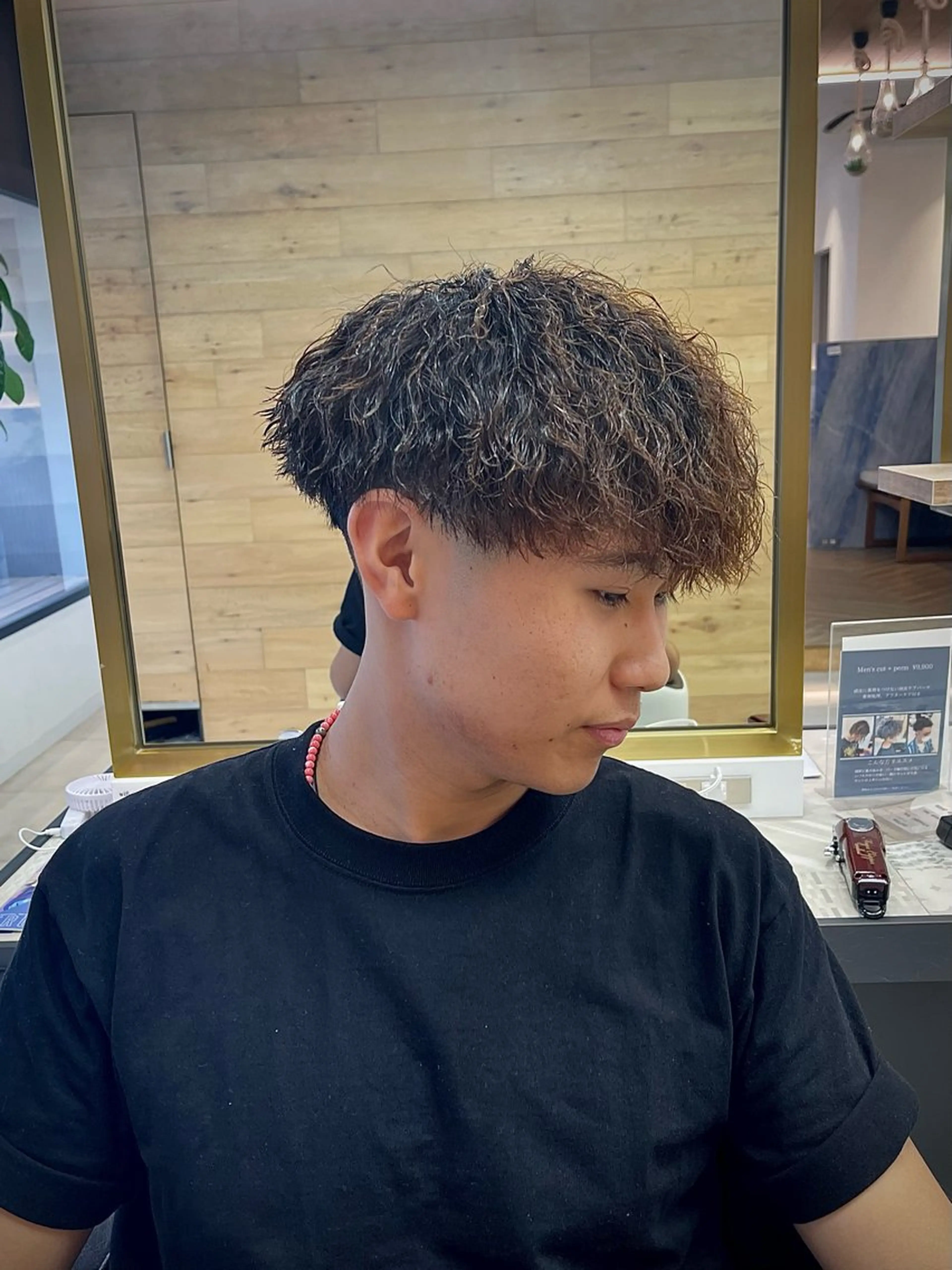 ショート パーマ カット パーマ 【再現性120%】 🔥龍也リュウヤ🔥のヘアスタイル