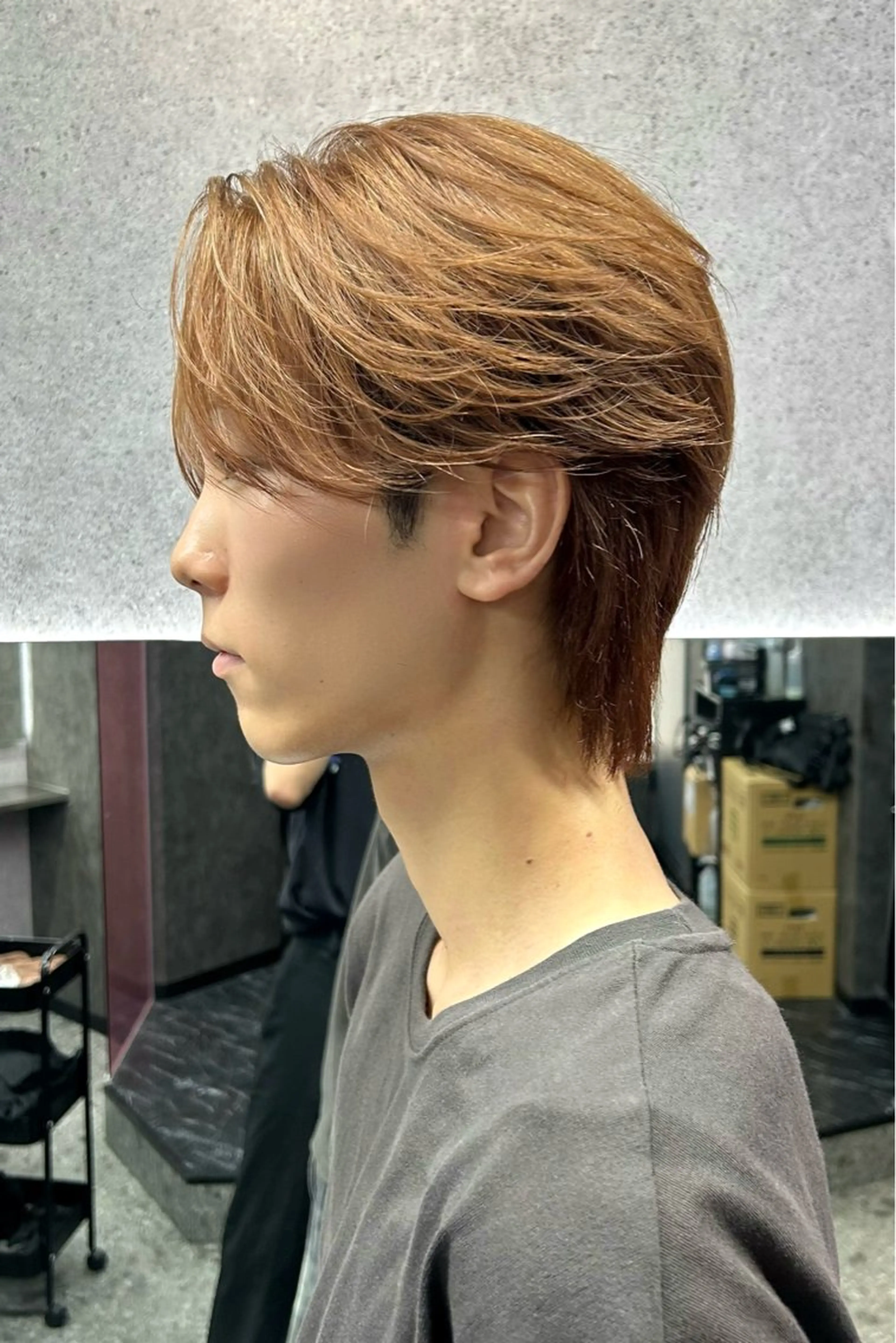 【メンズ限定】ダブルカラーモデル＋カットモデルの写真