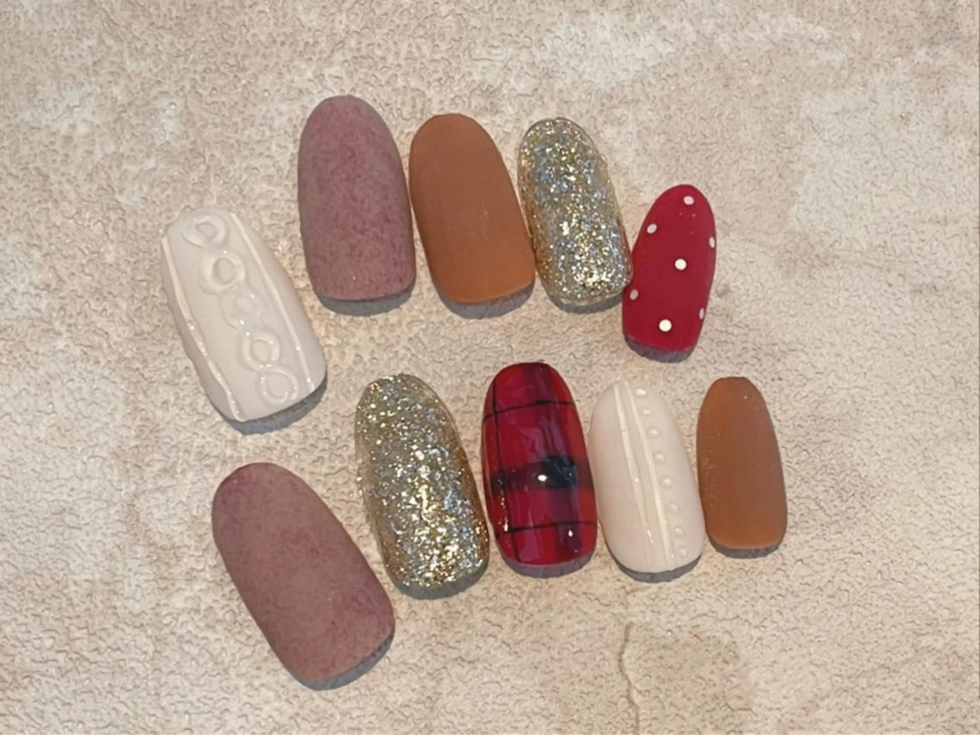 ネイル 冬ネイル Nail Katoのネイルデザイン