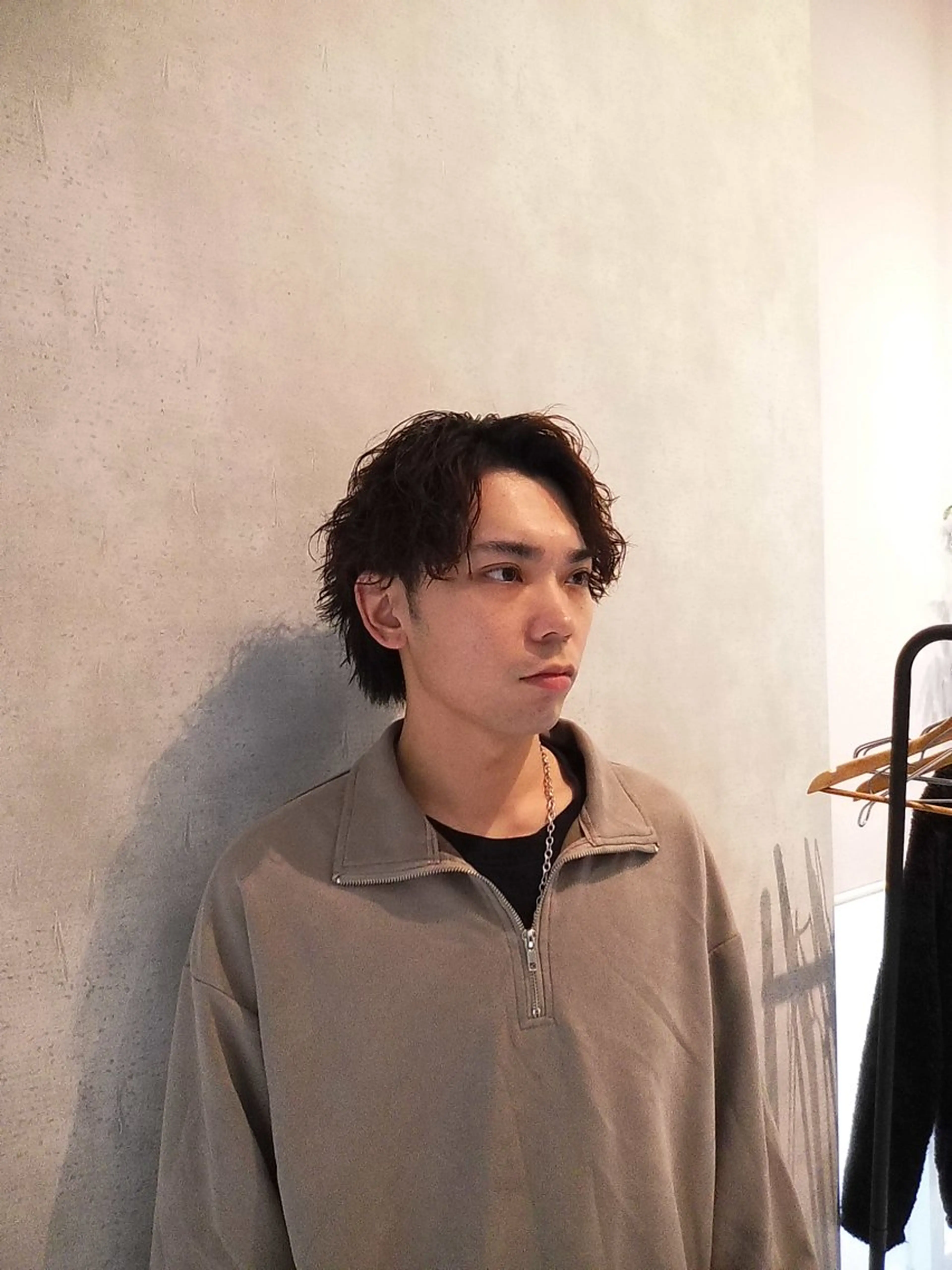 ミディアム パーマ メンズ パーマが得意な【最高 悠斗】のヘアスタイル