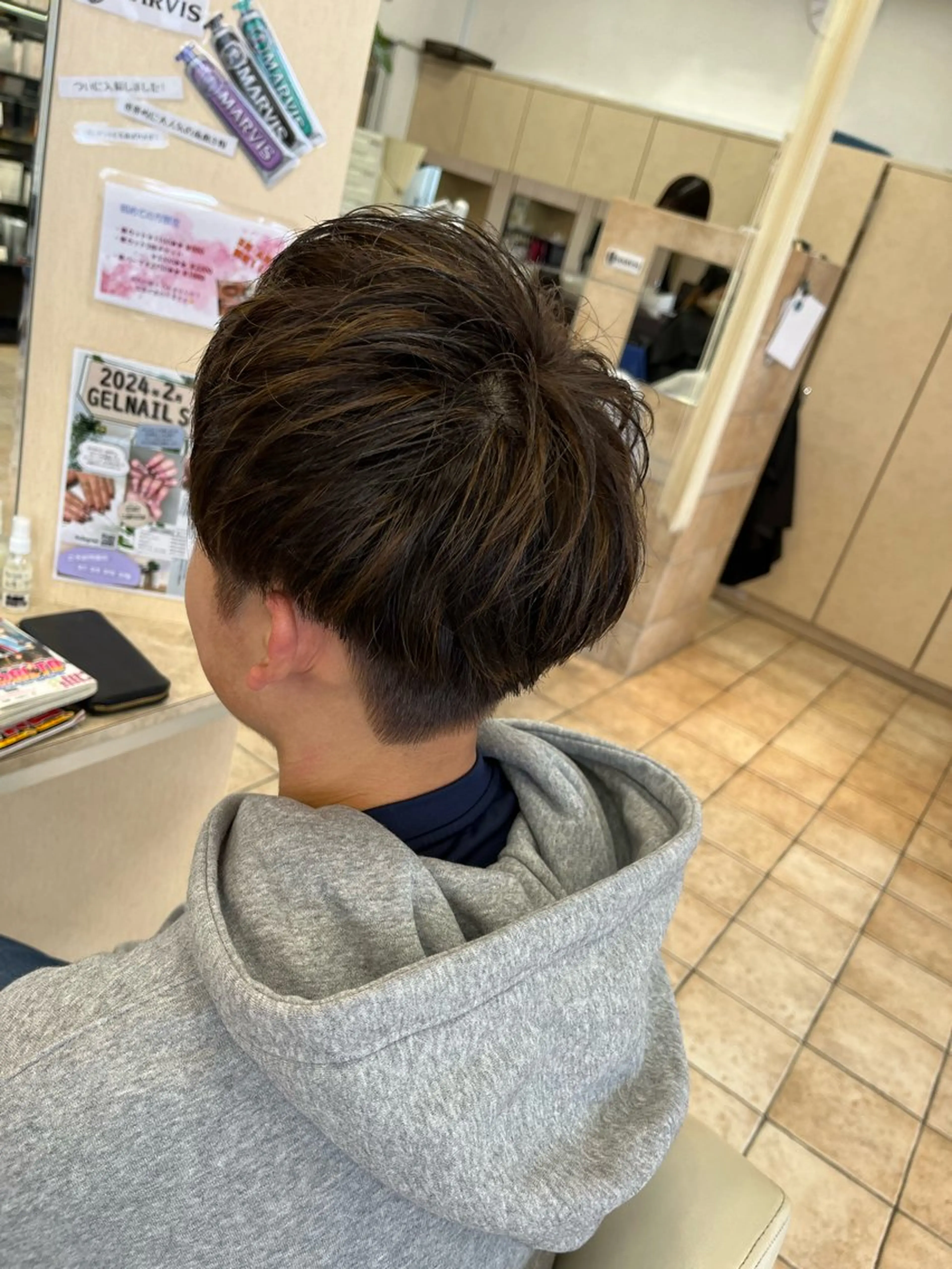 ショート メンズ カット BENI仙台柳生店 HIGUCHI🎀のヘアスタイル