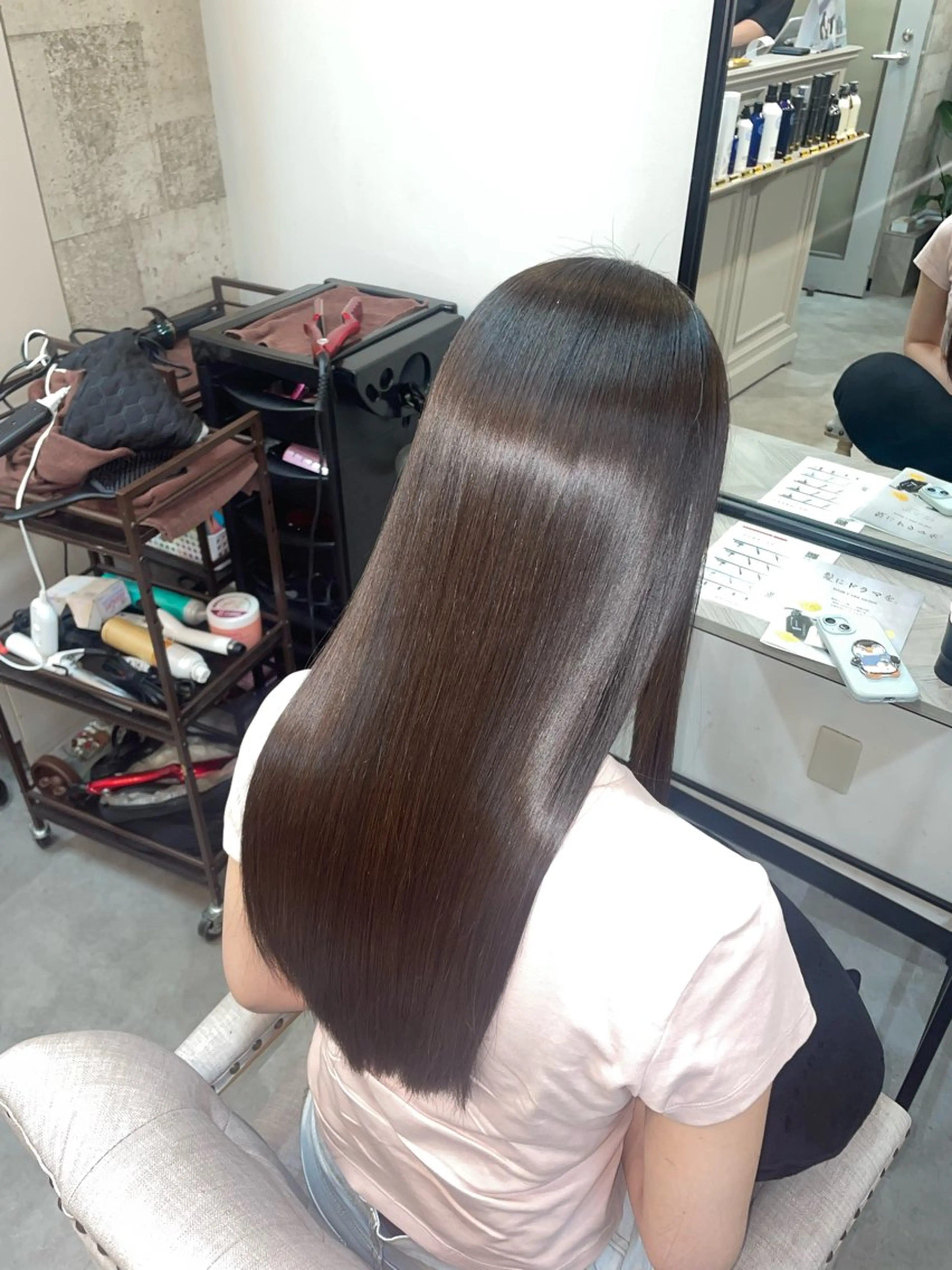 ロング ‎髪質改善/美髪矯正 mitsuki‎のヘアスタイル