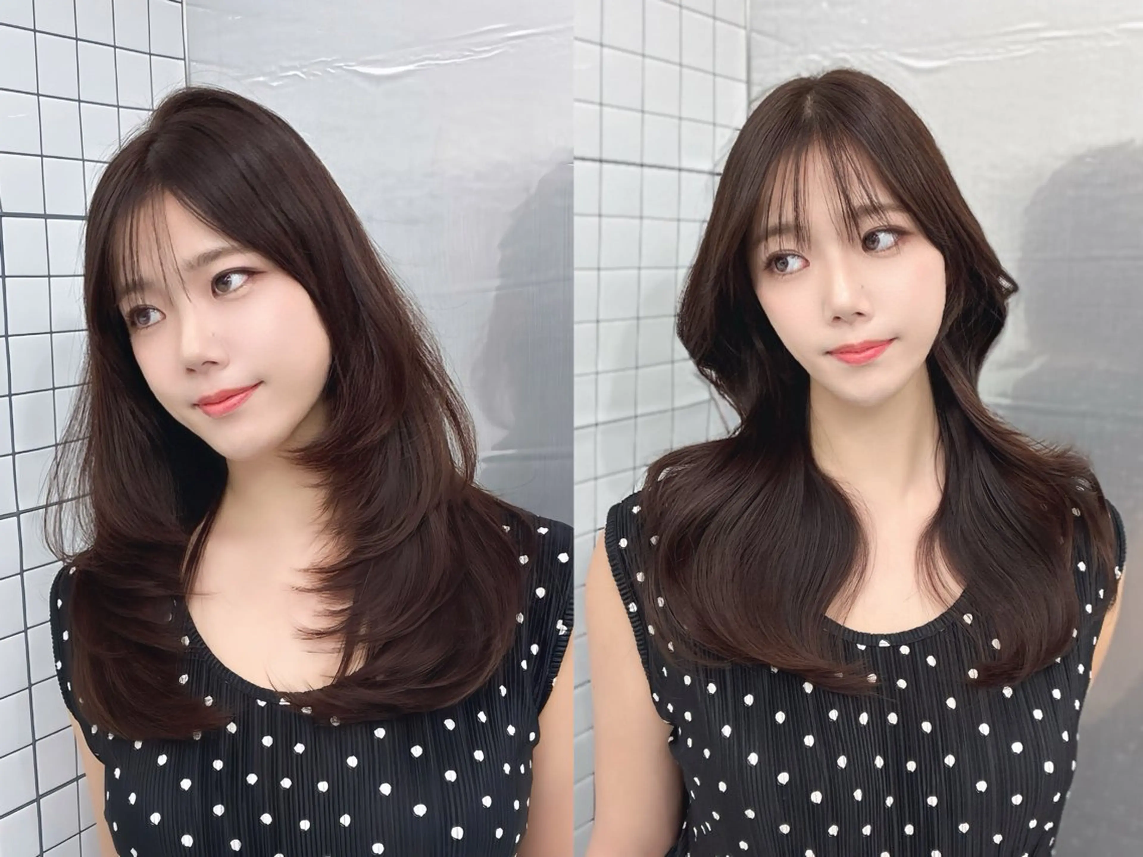 ロング レイヤーカット カット ヘアカラー トリートメント LOMKH所属・レイヤーカット/ 縮毛矯正/タツヤのヘアスタイル