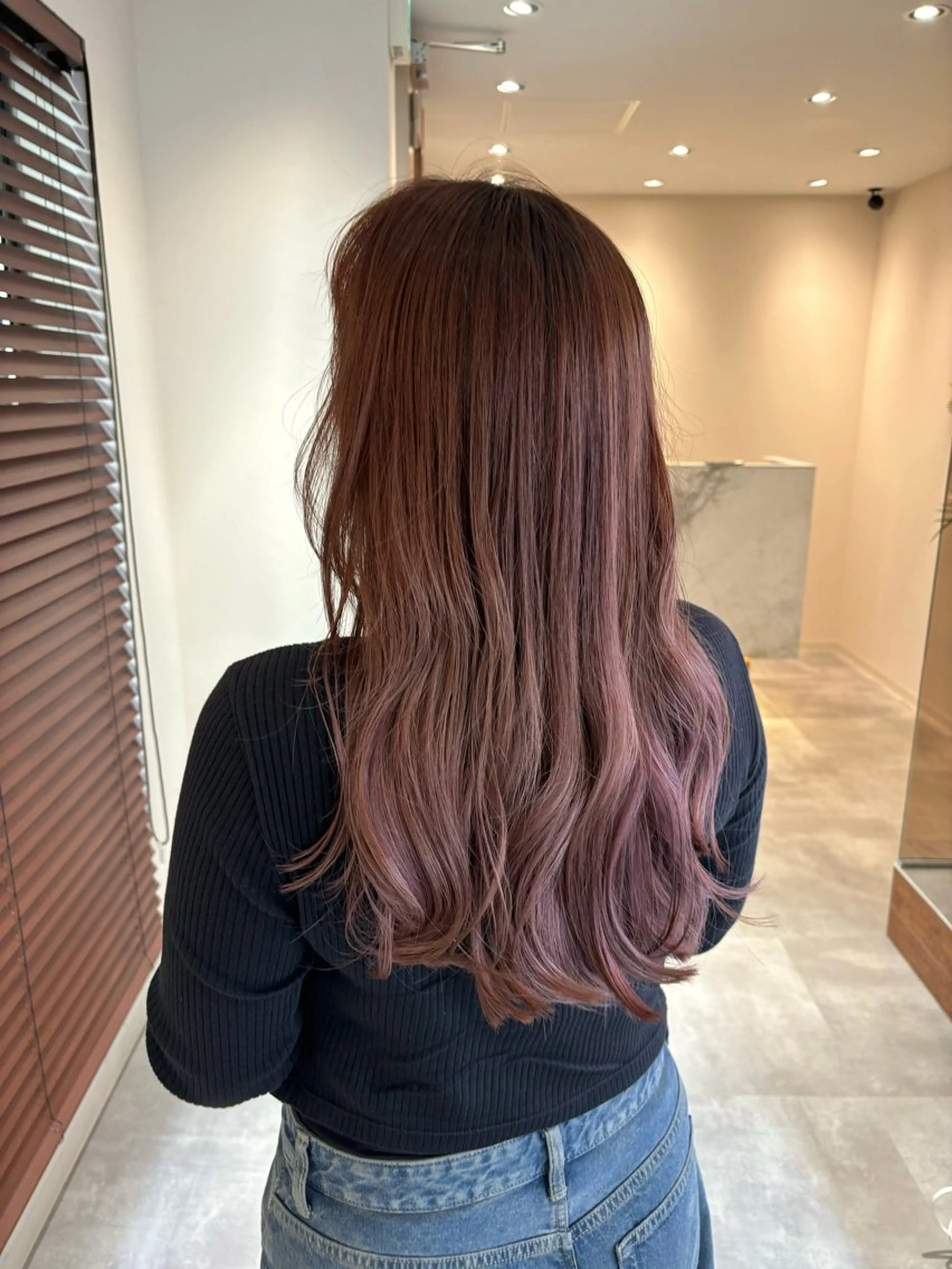 セミロング カット ヘアカラー トリートメント 透明感✨女性特化💙 chihiroのヘアスタイル