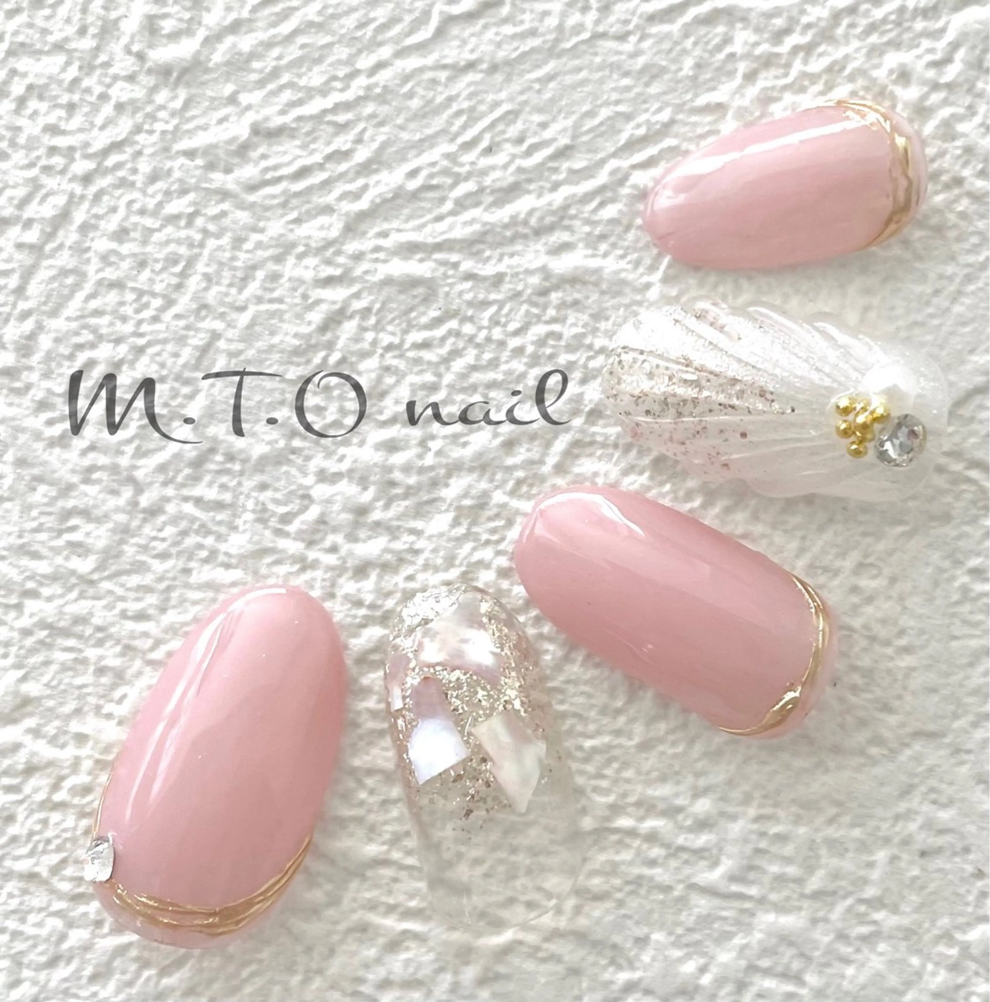 ネイル グラデーション 夏ネイル M.T.O nail takaのネイルデザイン