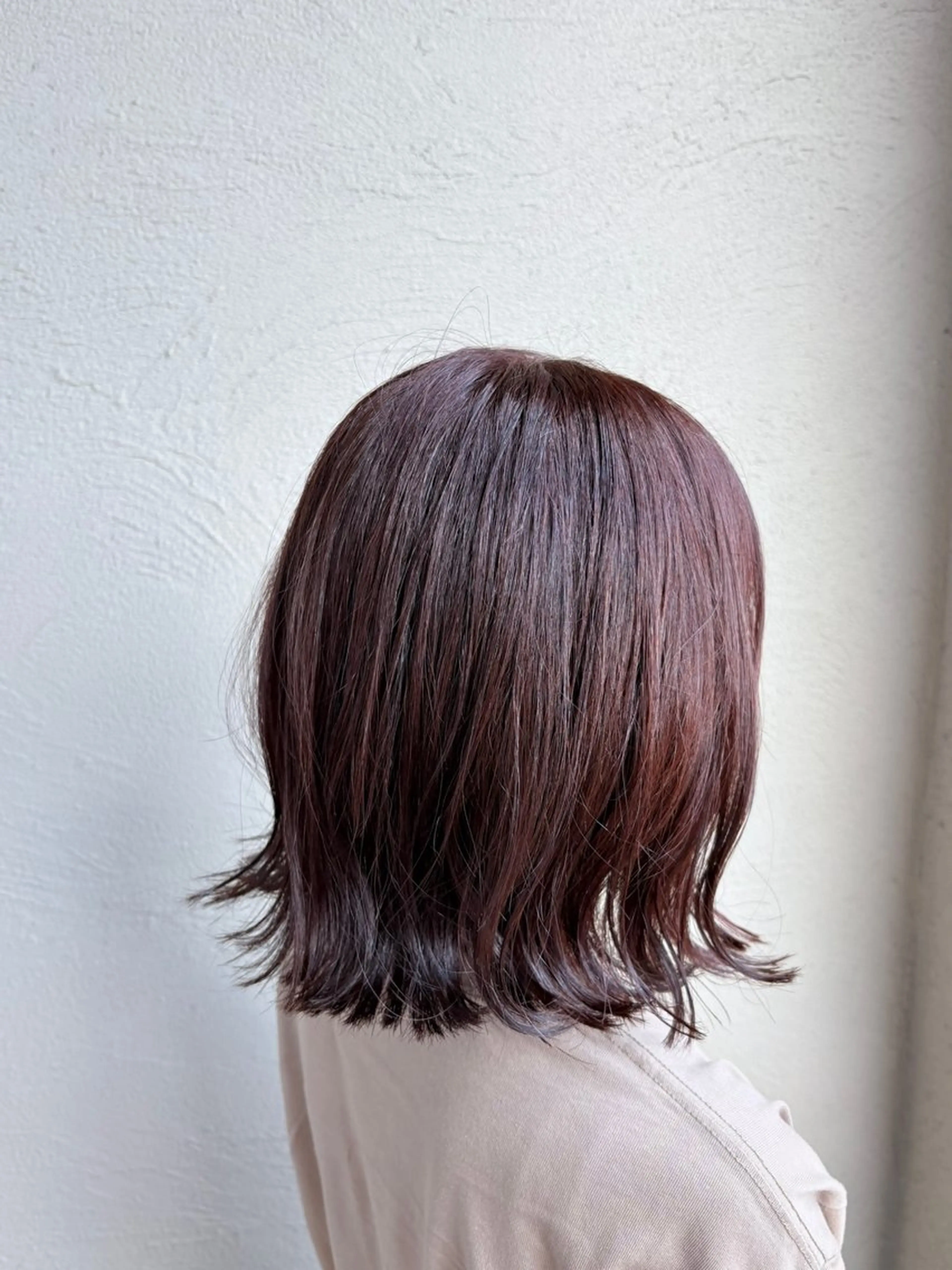 ミディアム カラー ヘアカラー Flat /rina🧸のヘアスタイル