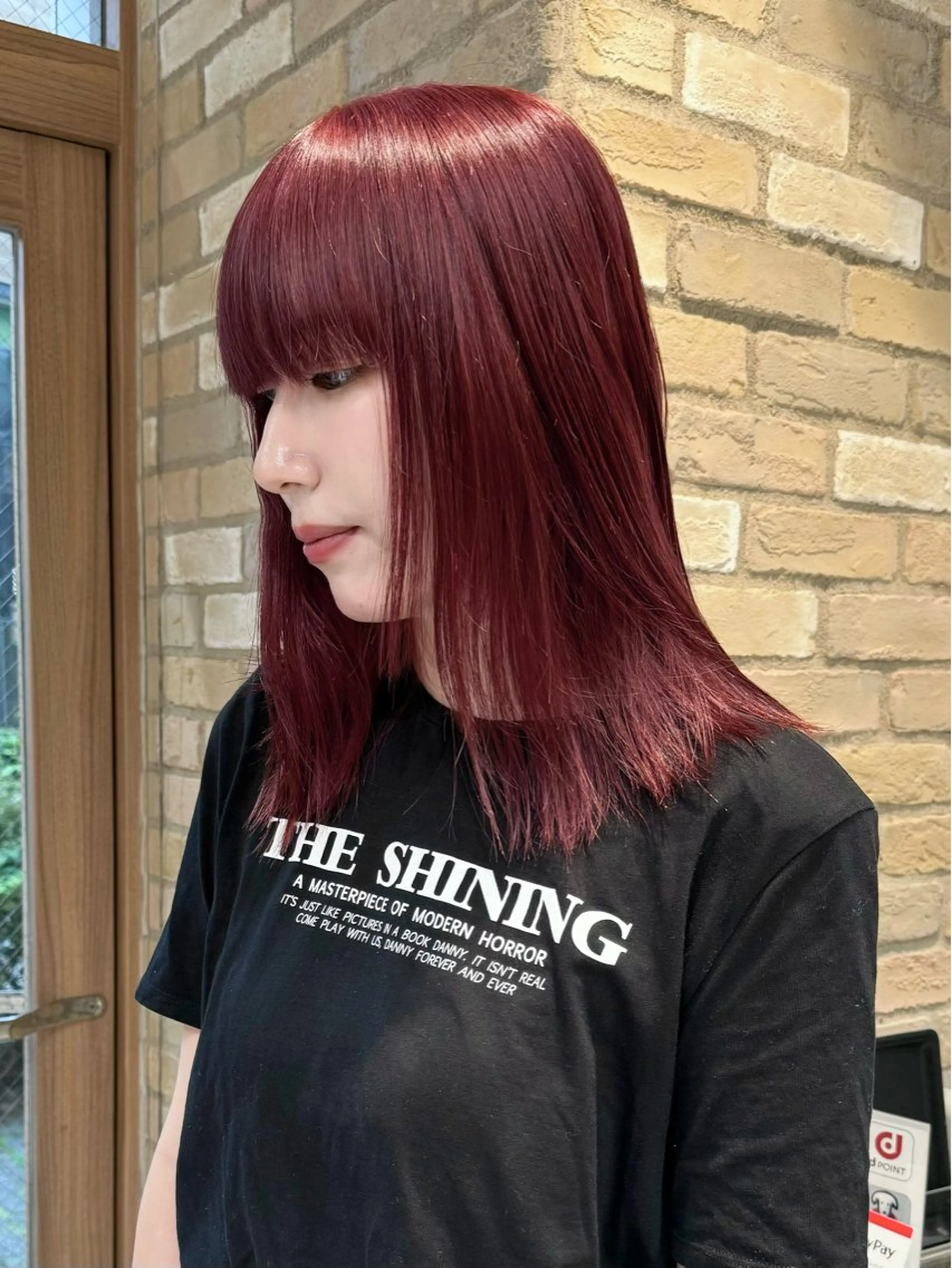 ミディアム カラー カット ヘアカラー トリートメント Loom by Sea 新宿所属・🖤似合わせ/艶髪/ 顔周りKaede🖤のヘアスタイル