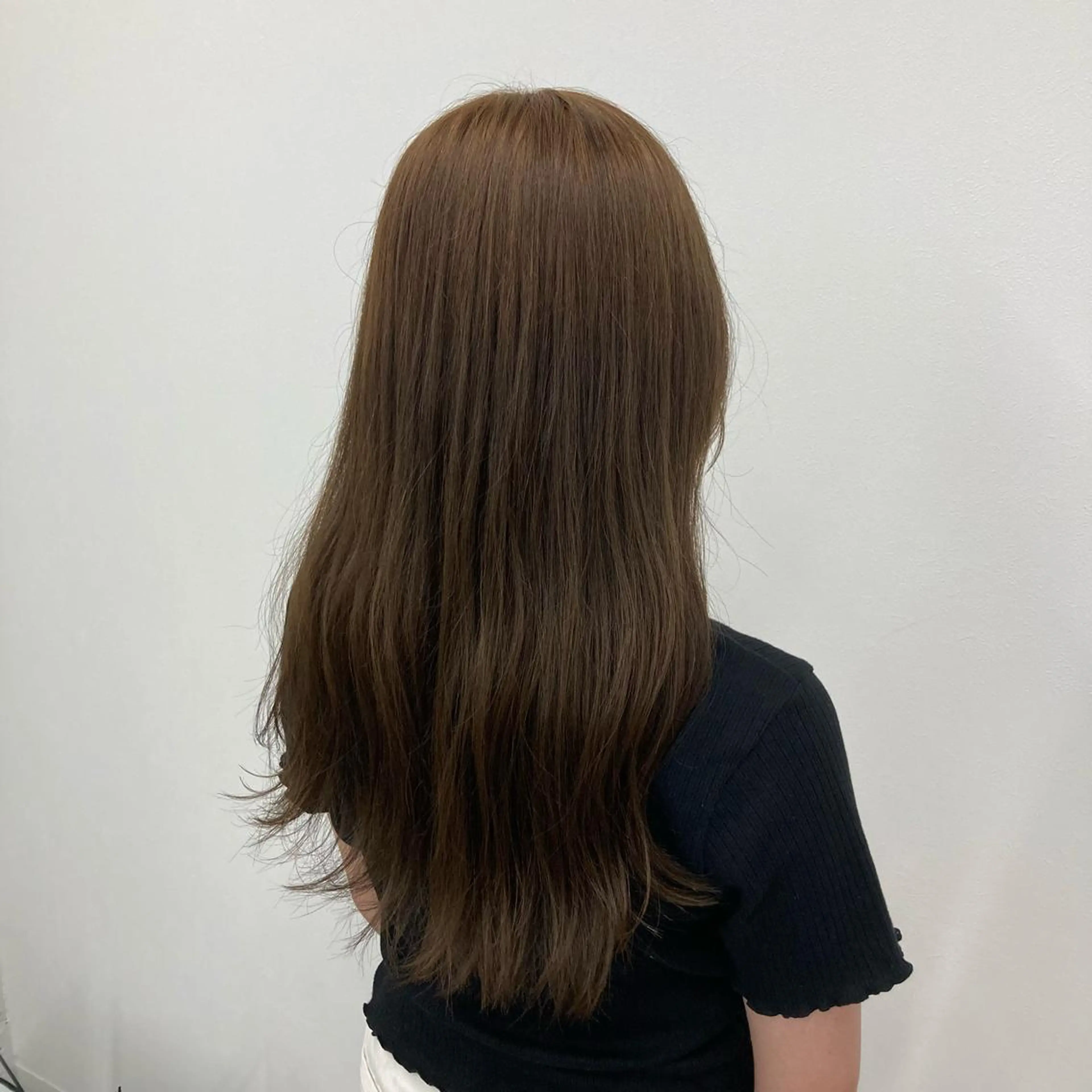 ロング トリートメント ヘッドスパ ヘアセット ❤️赤み消し 上品カラー❤️のヘアスタイル