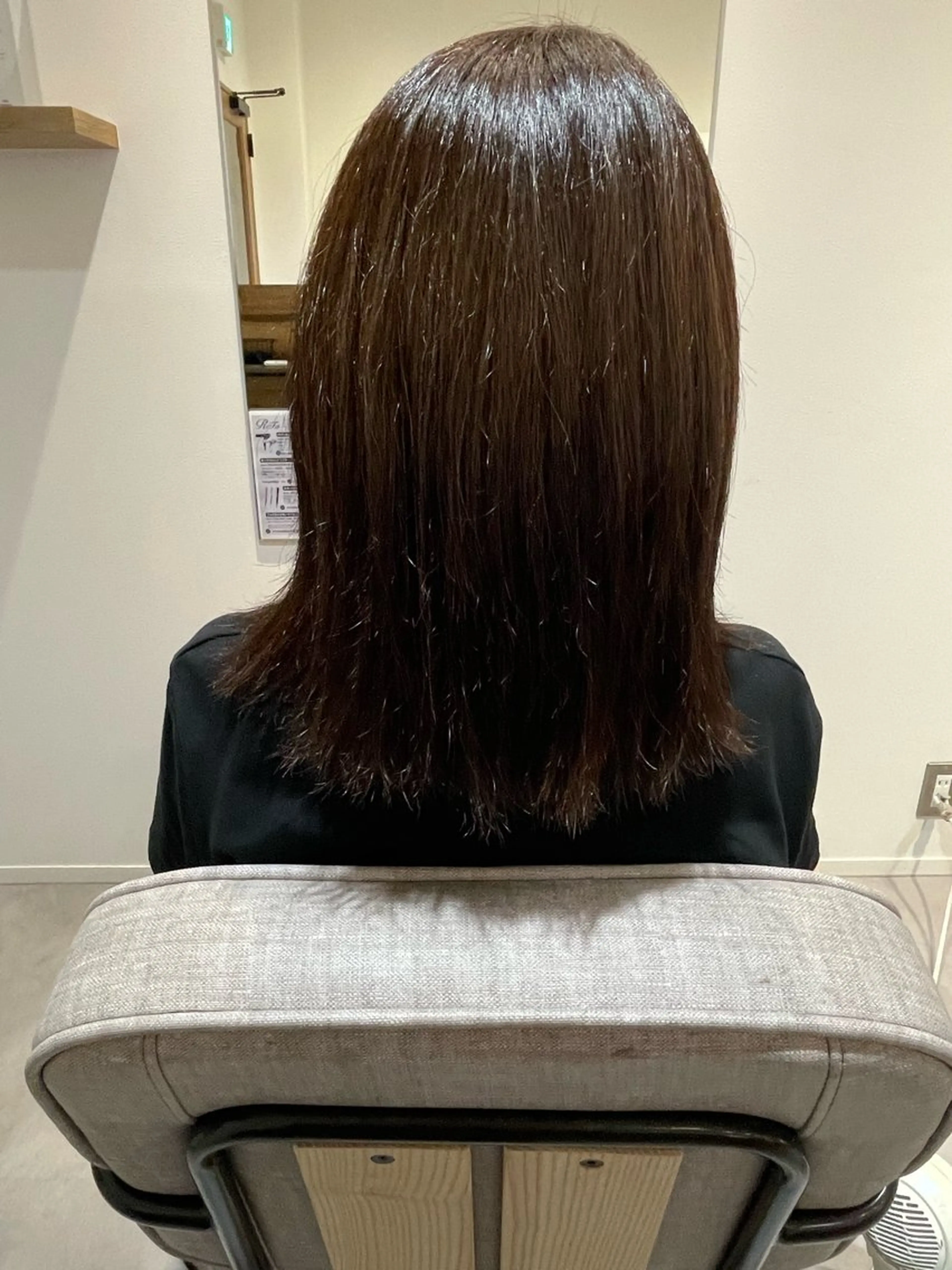 ミディアム 髙梨 いず美のヘアスタイル
