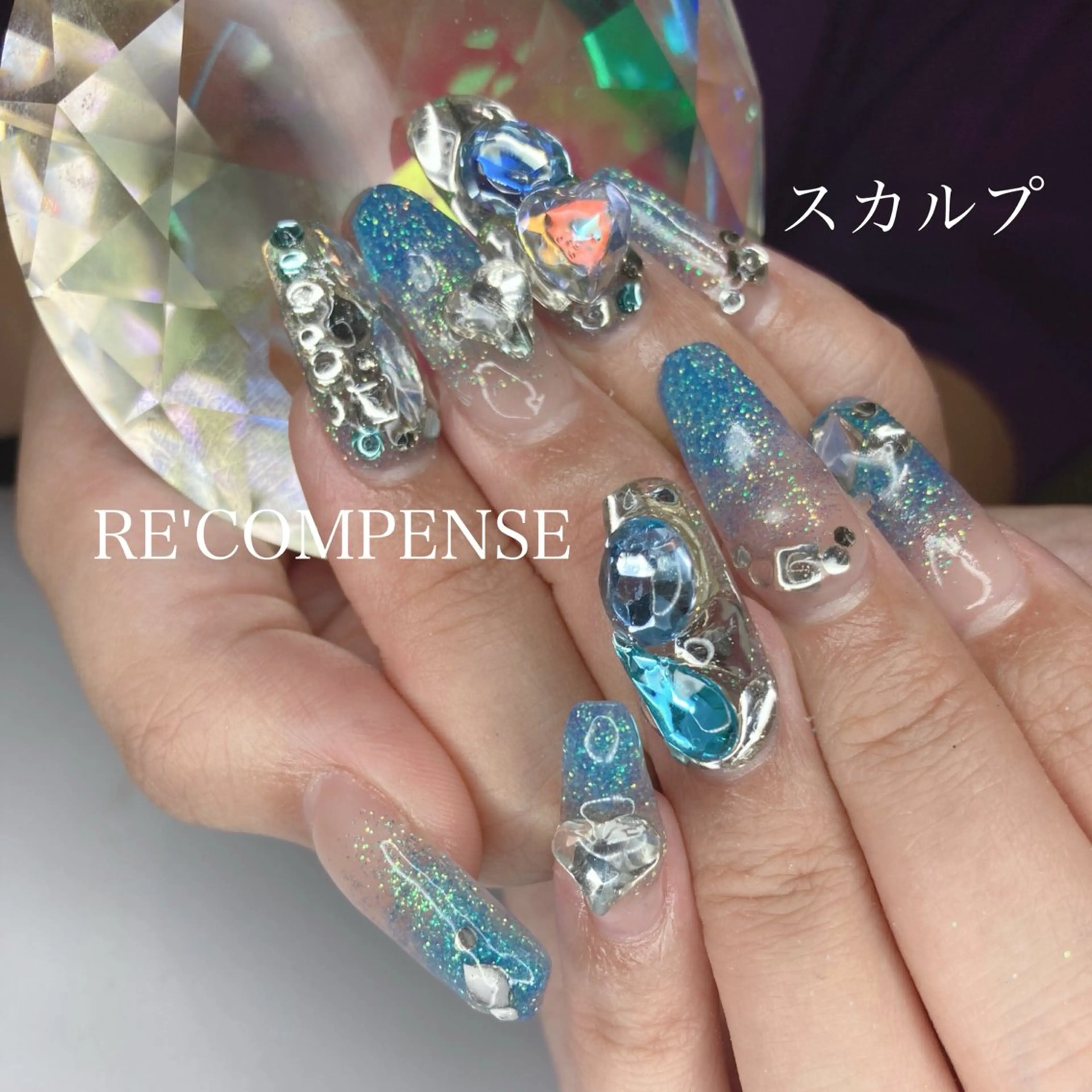 ネイル RE'COMPENSE所属・れこん ぱんすのネイルデザイン