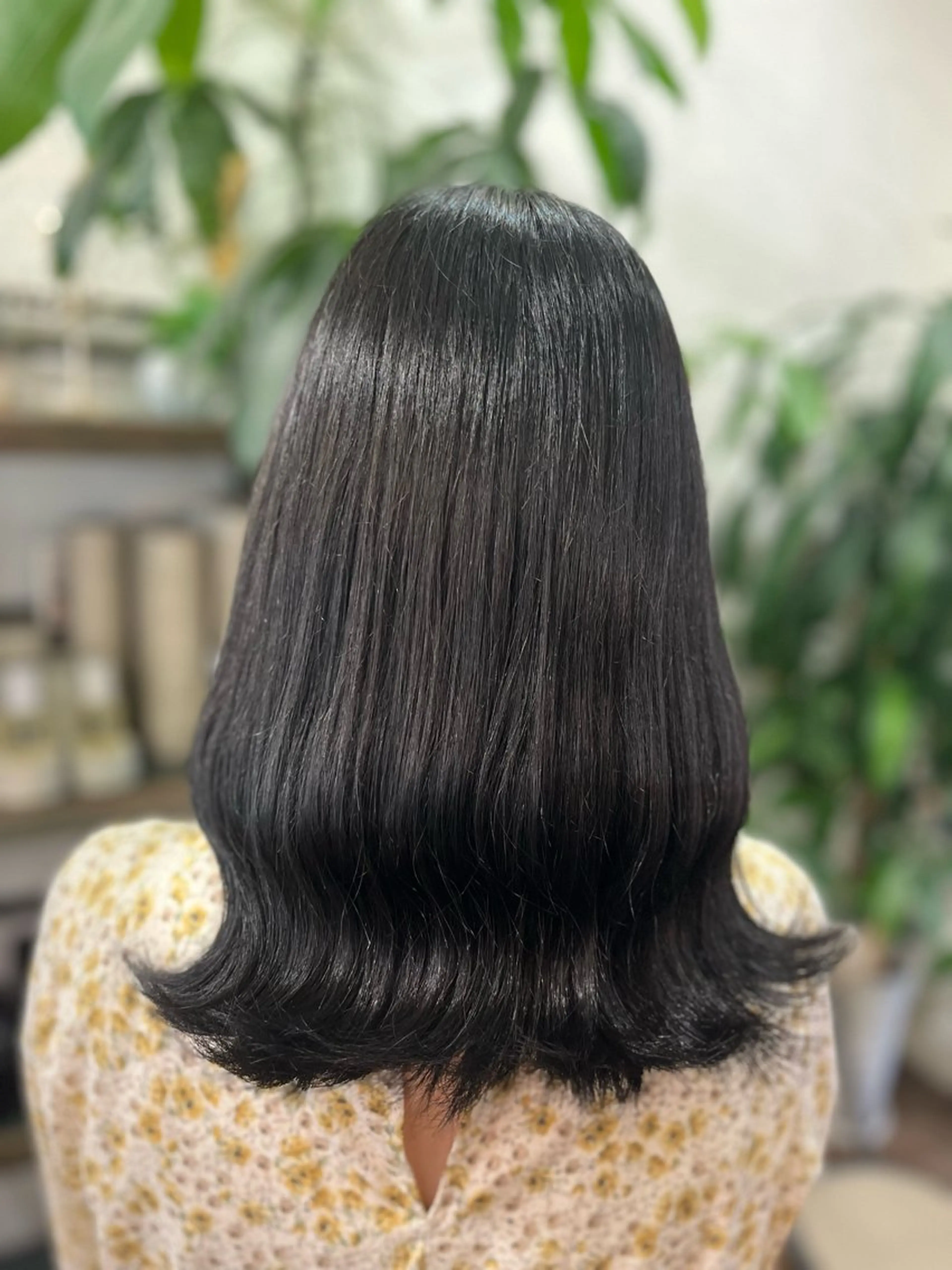 ミディアム カラー ヘアカラー トリートメント ヘッドスパ 💖 ぴんくぼぶの人 💖西田ゆうなのヘアスタイル