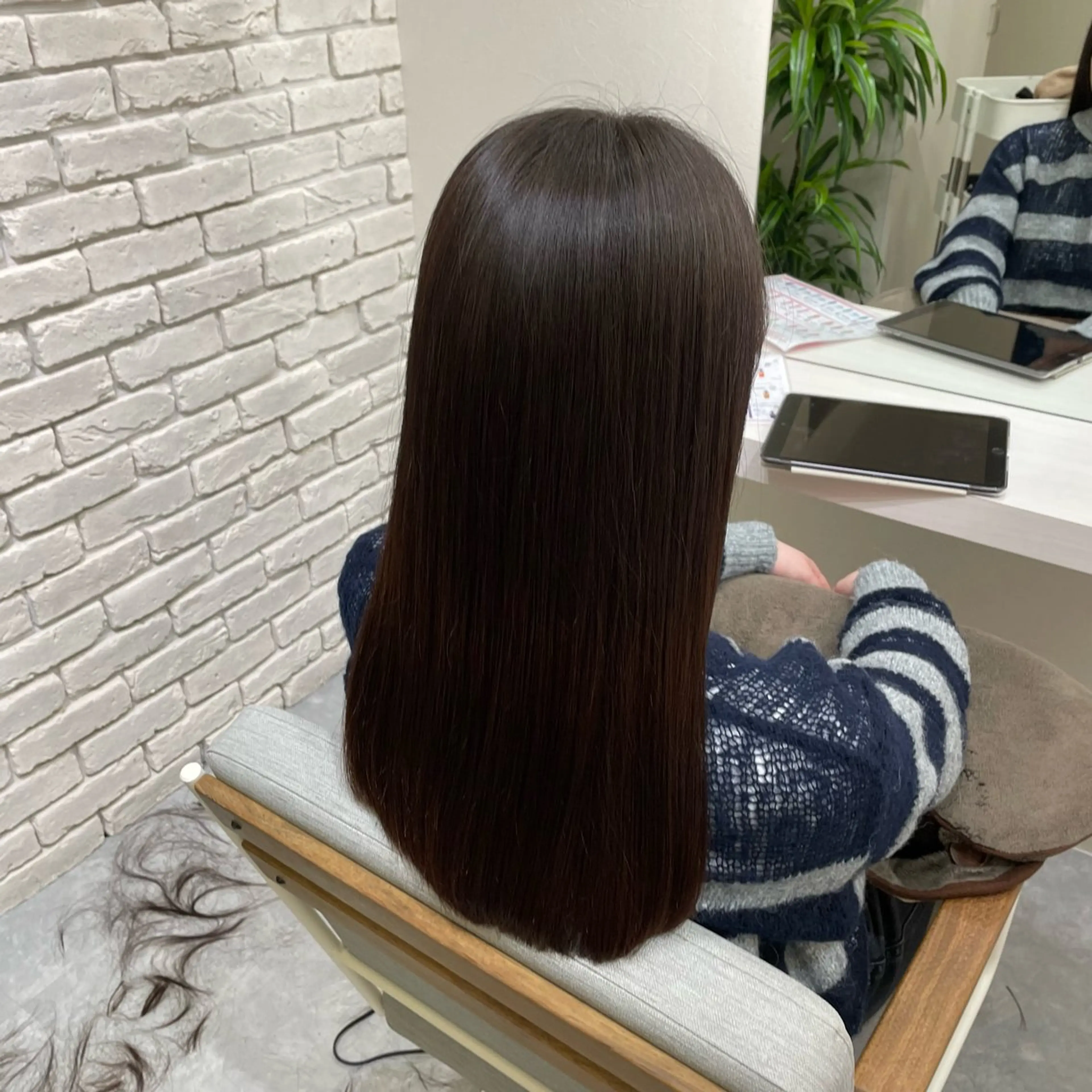 セミロング 髪質改善 トリートメント カット トリートメント 髪質改善&ヘアケア /菊池琉那のヘアスタイル