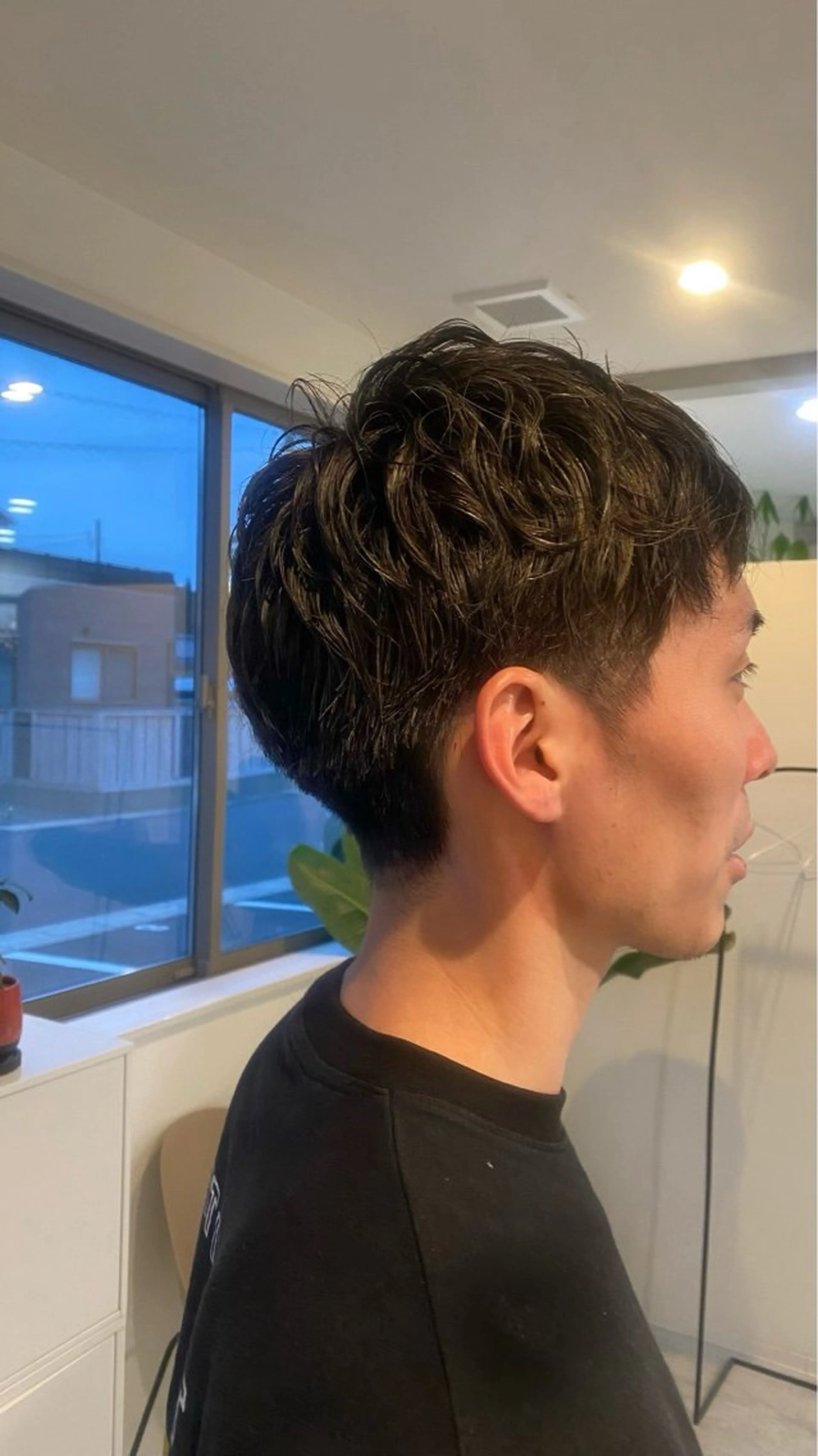 パーマ メンズ カット パーマ aimee 北垣 愛夏のヘアスタイル