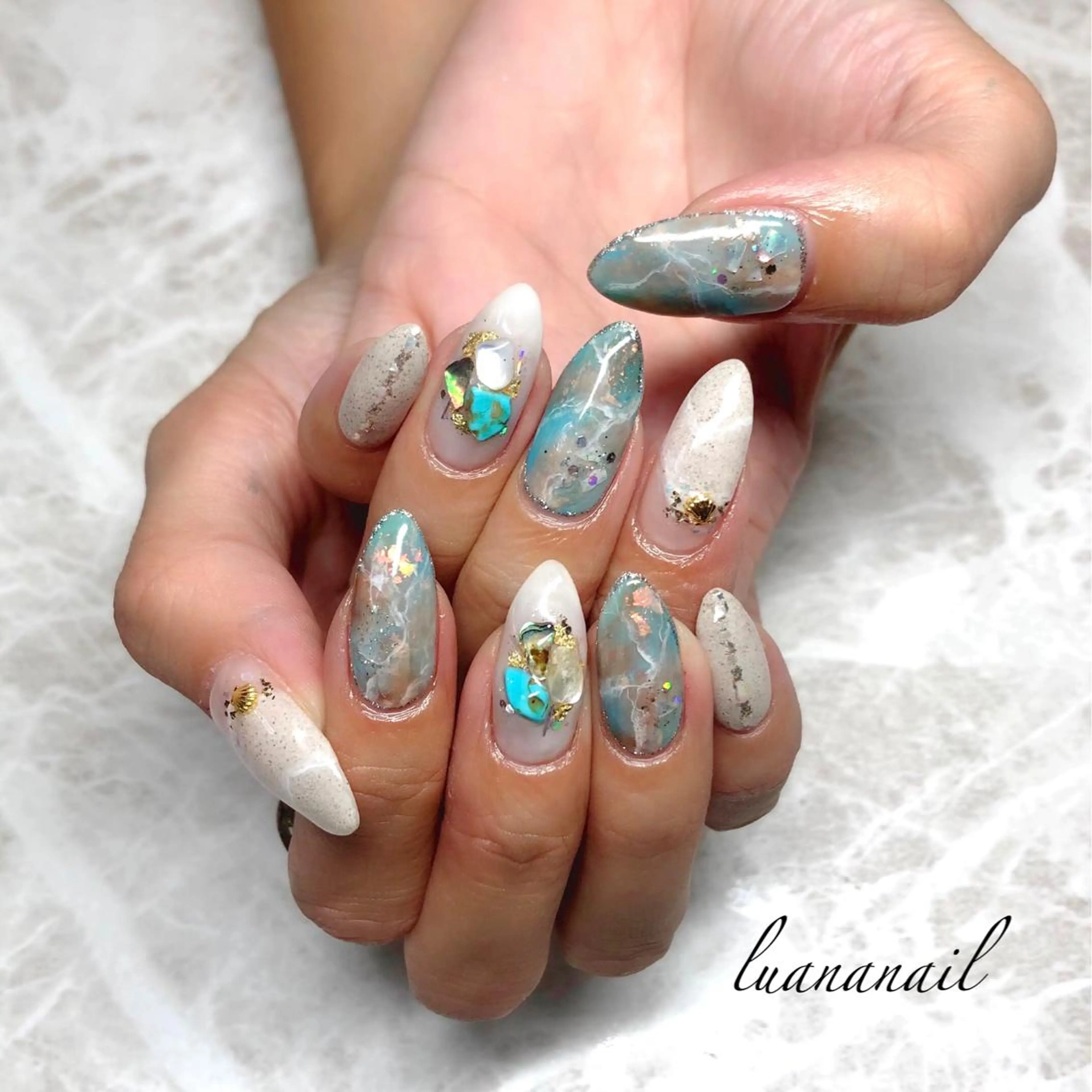 ネイル ハンドネイル luana nailのネイルデザイン