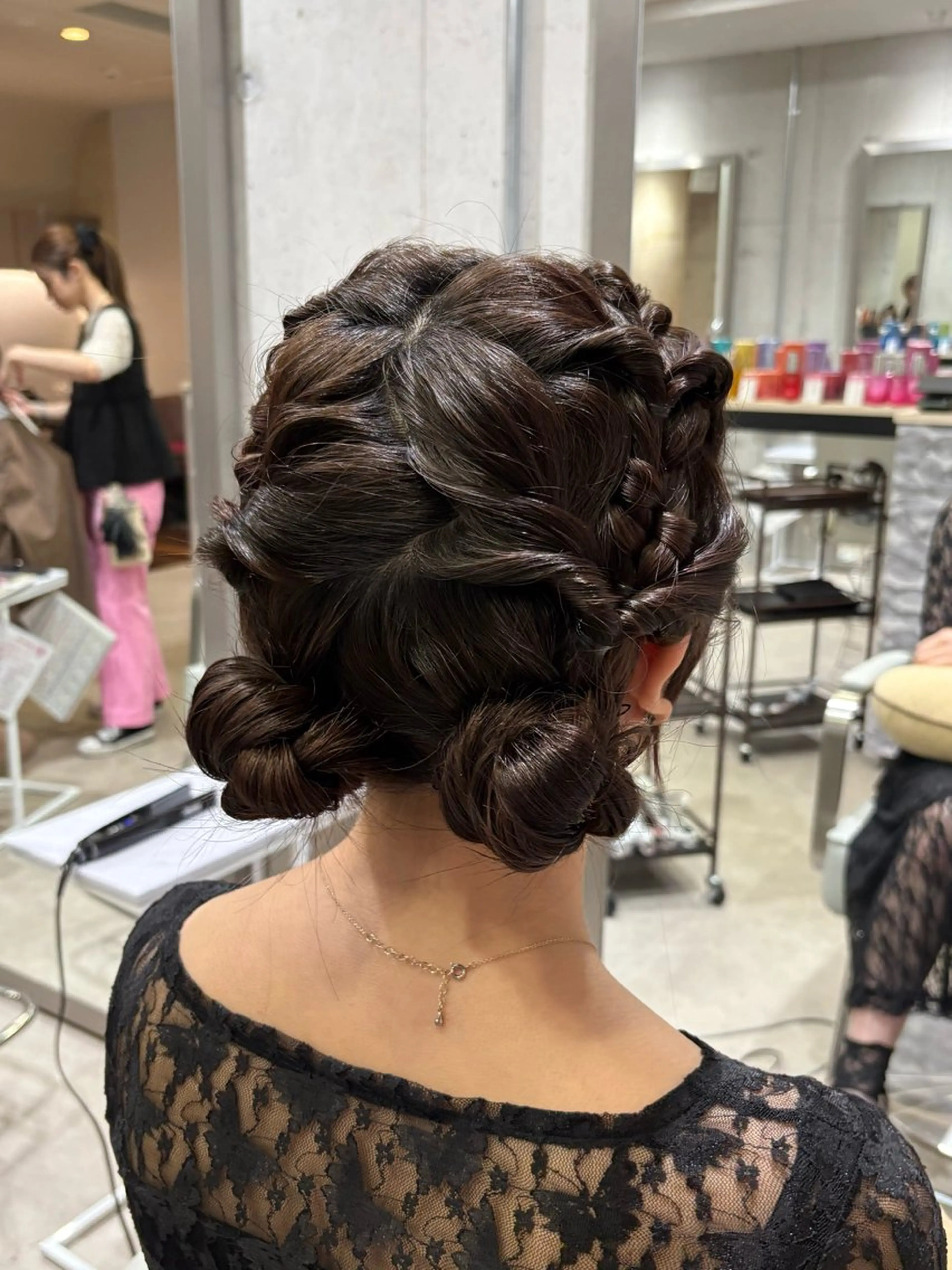 ヘアアレンジ ヘアセット SeiRa☪️ 艶髪 透明感 / ネイルのヘアスタイル