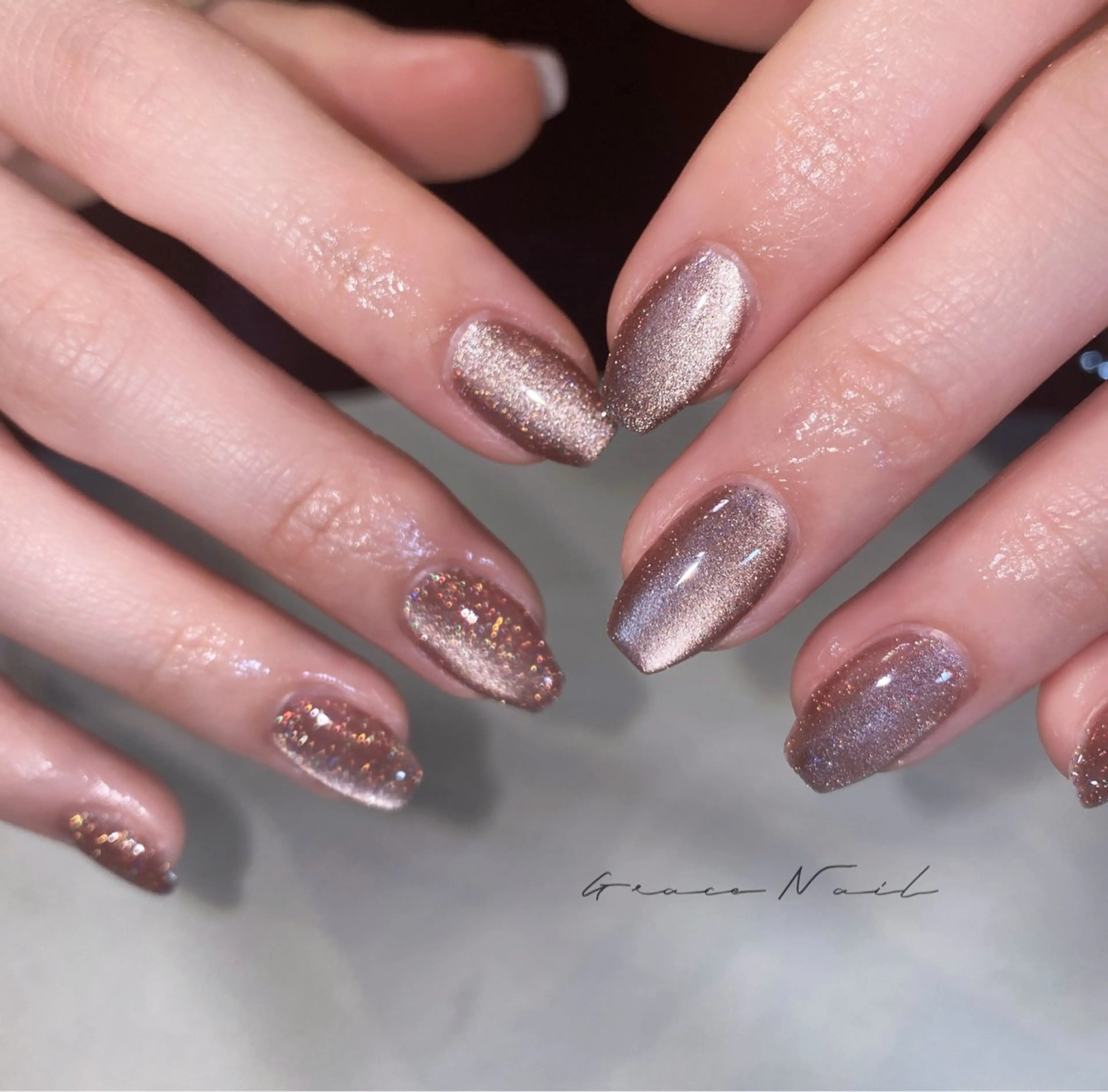 ネイル ハンドネイル ☆*｡Grace Nail｡*☆のネイルデザイン