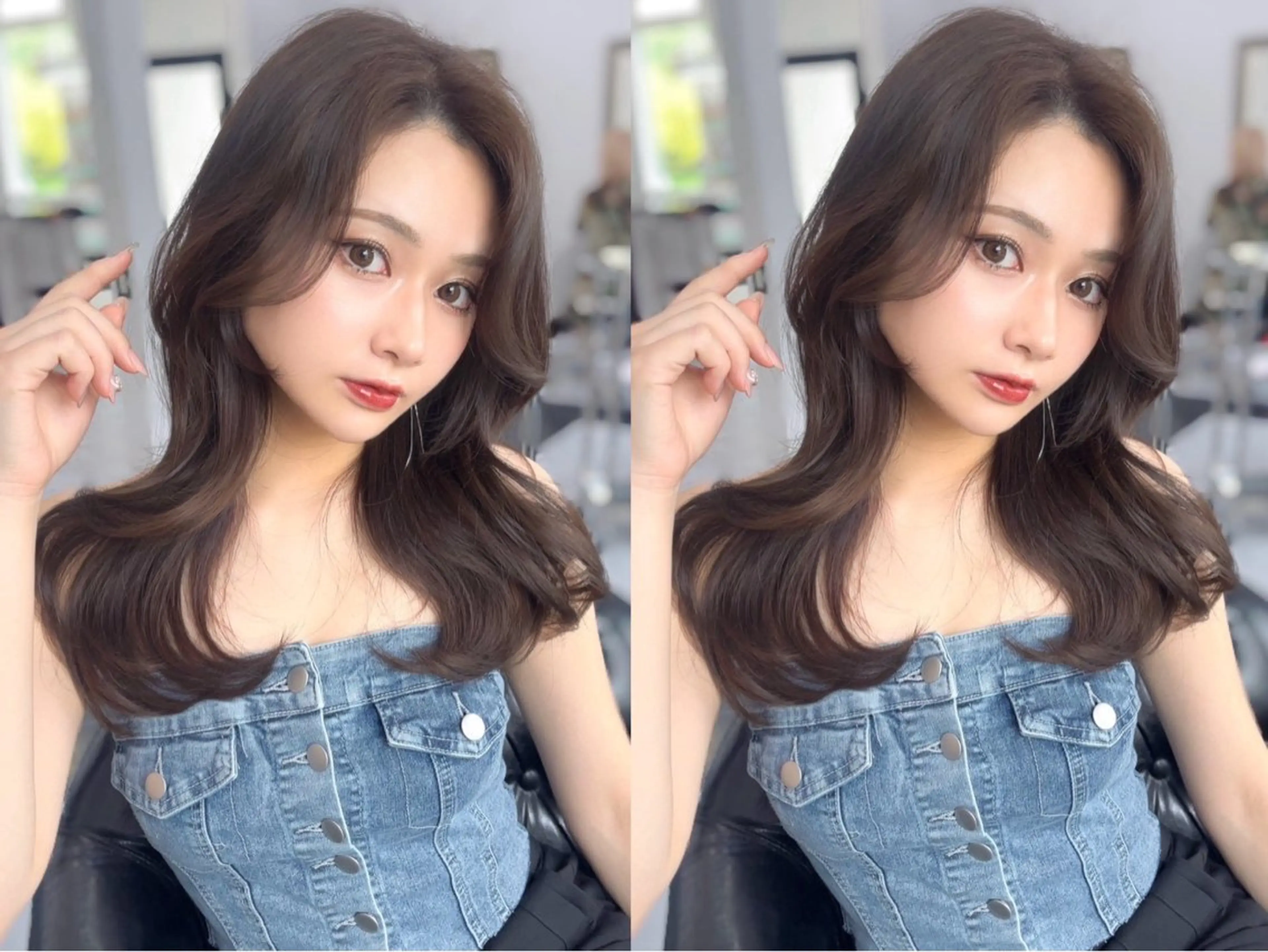 【業界最先端カラー】カット+前処理TR付きプレミアムケアカラーの写真