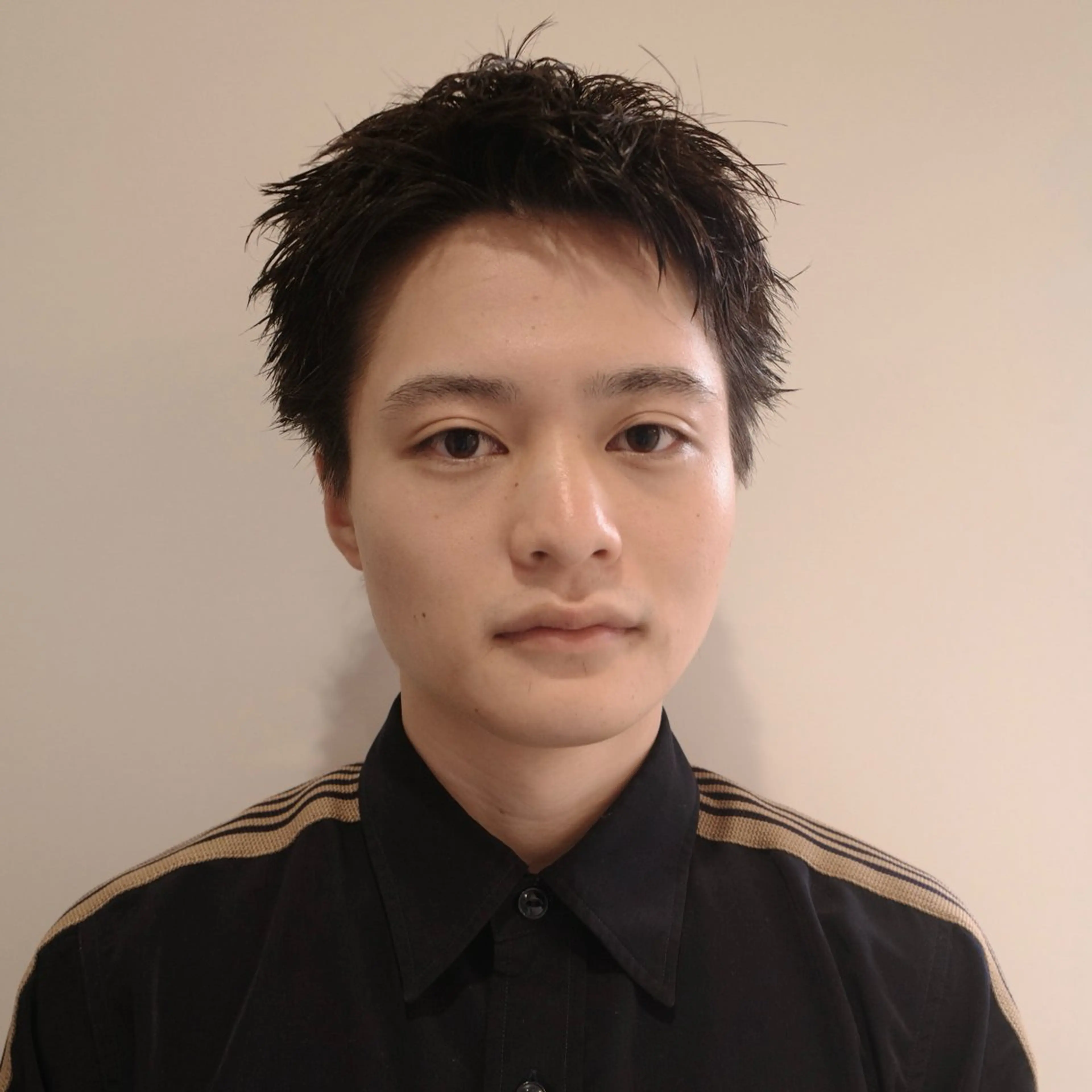 メンズ センターパート マッシュ メンズパーマ メンズショート スパイキーショート カット ヘッドスパ メンズショート masakiのヘアスタイル