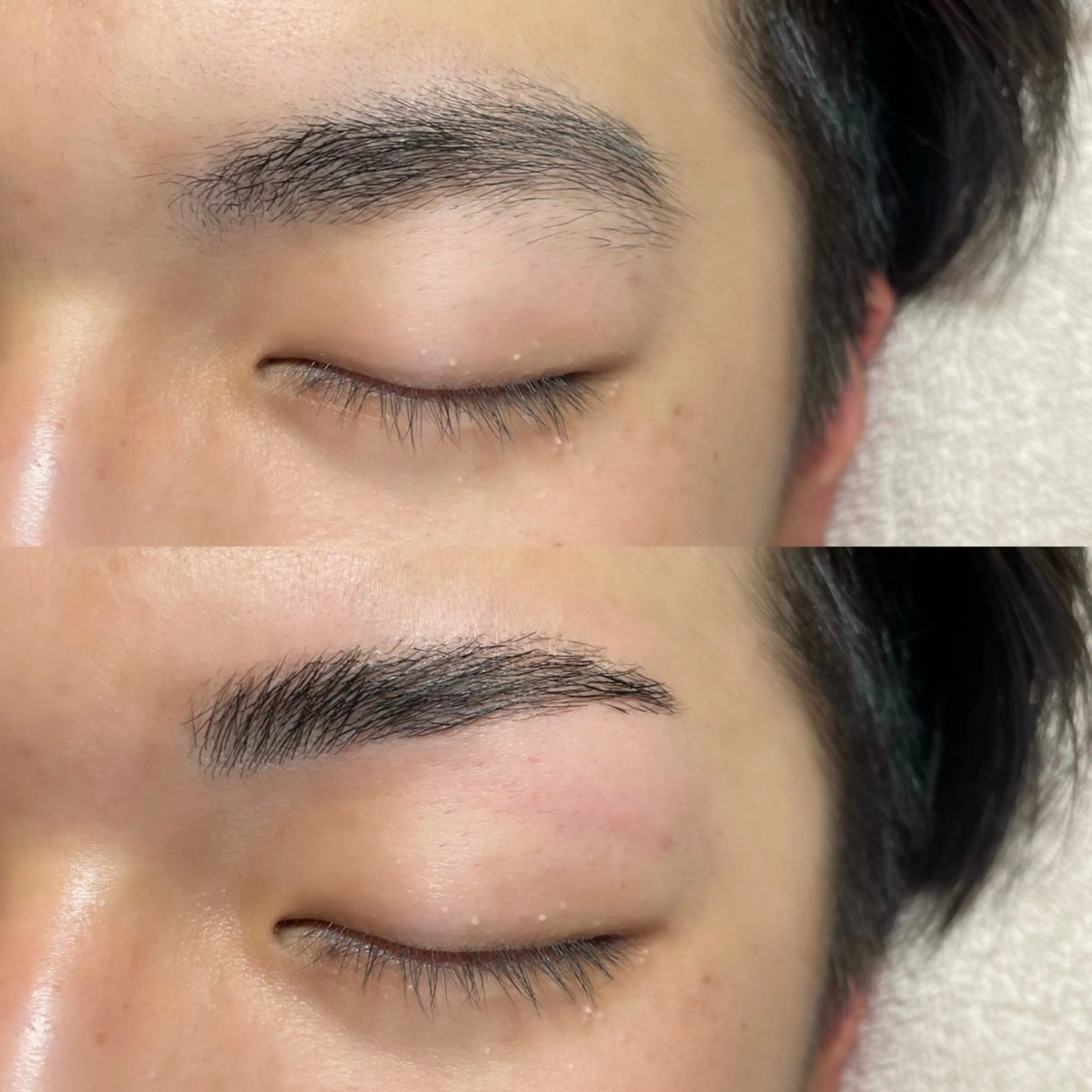 メンズ アイブロウ ハリウッドブロウリフト 恵比寿まつげサロン 🎀🎧Rukaのマツエク・マツパデザイン