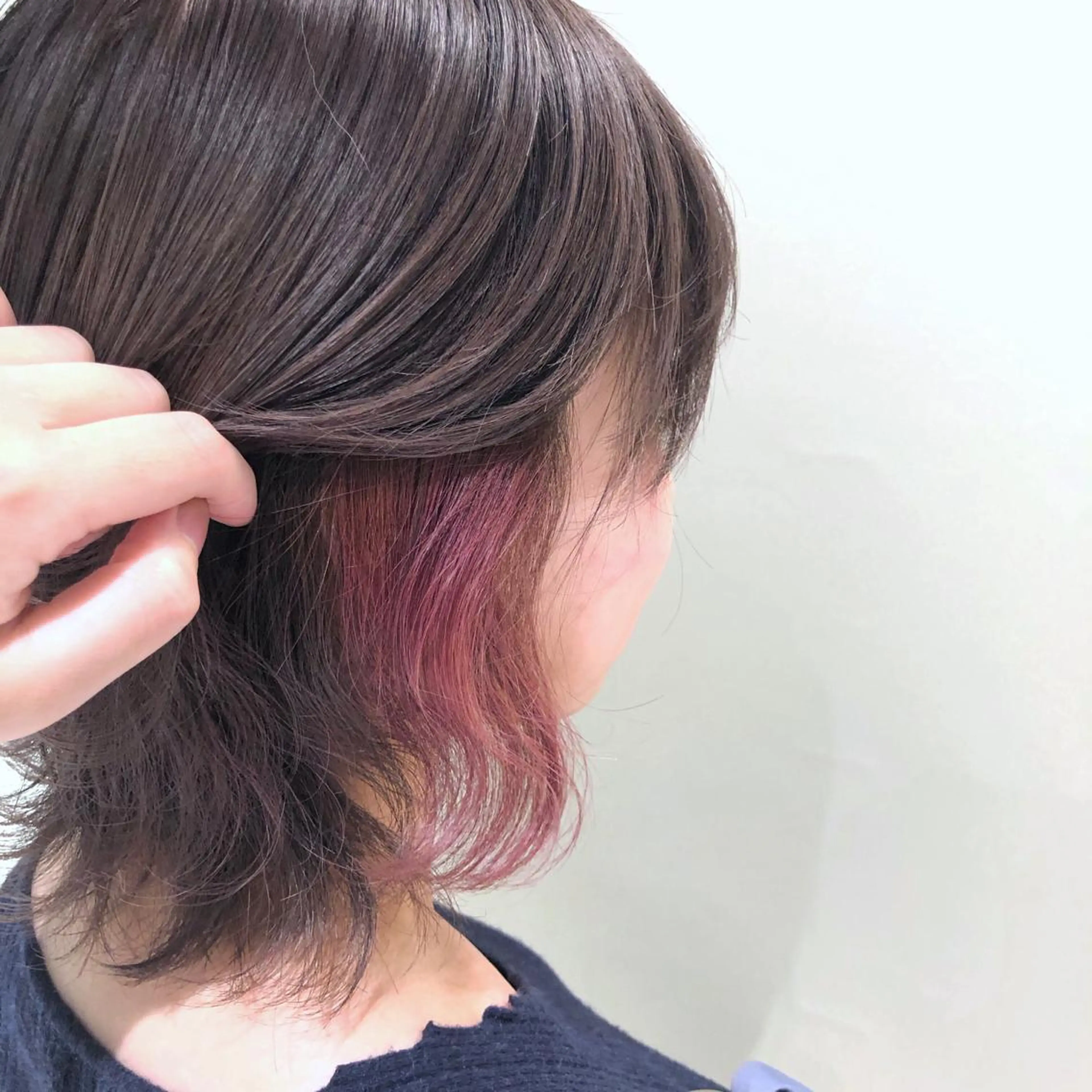ショート カラー イヤリングカラー ピンクカラー カット ヘアカラー 韓国風ヘア 🇰🇷清水しいなのヘアスタイル