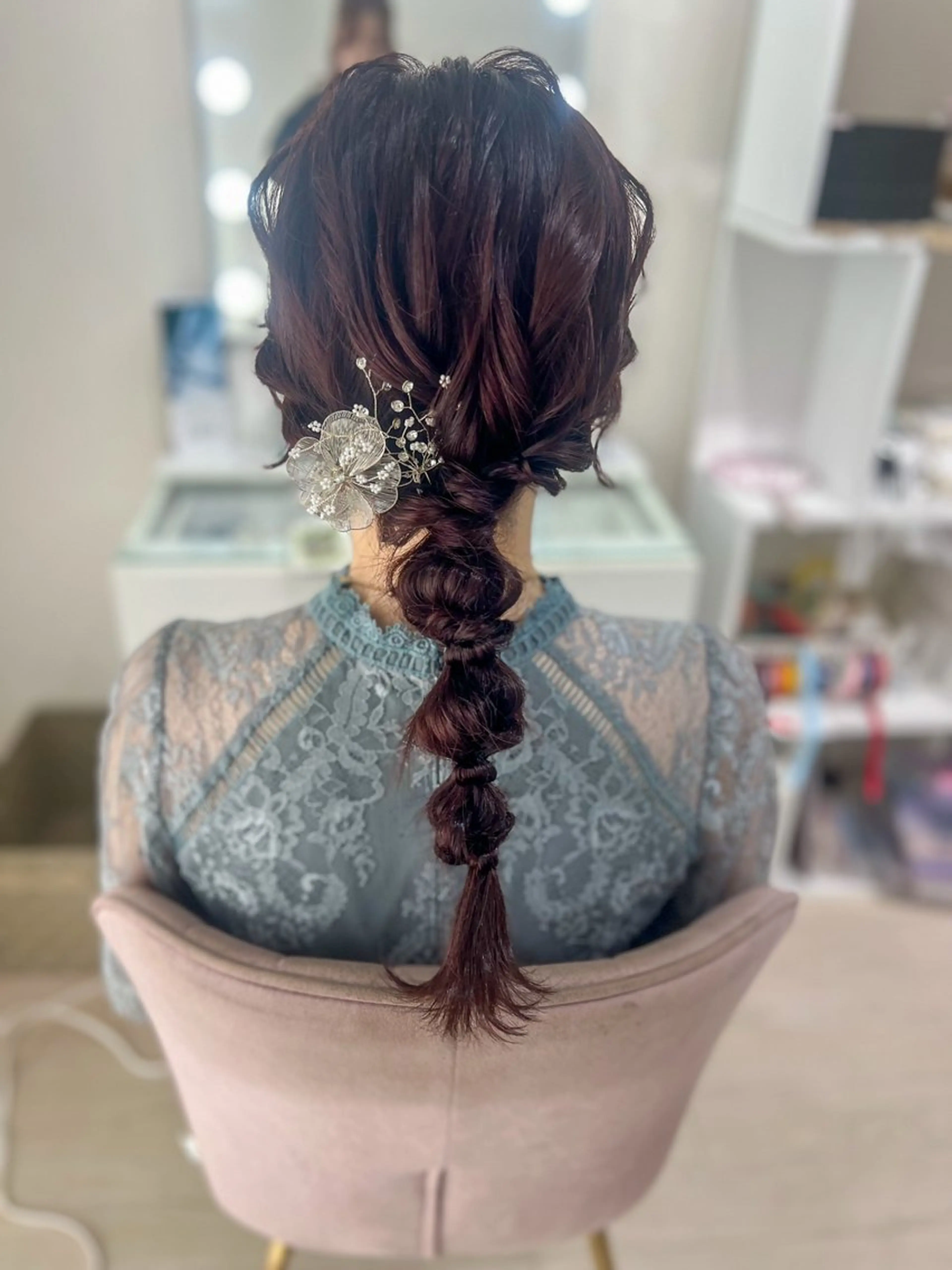 ロング ヘアセット ヘアセット/メイク 佐野 妃都美のヘアスタイル