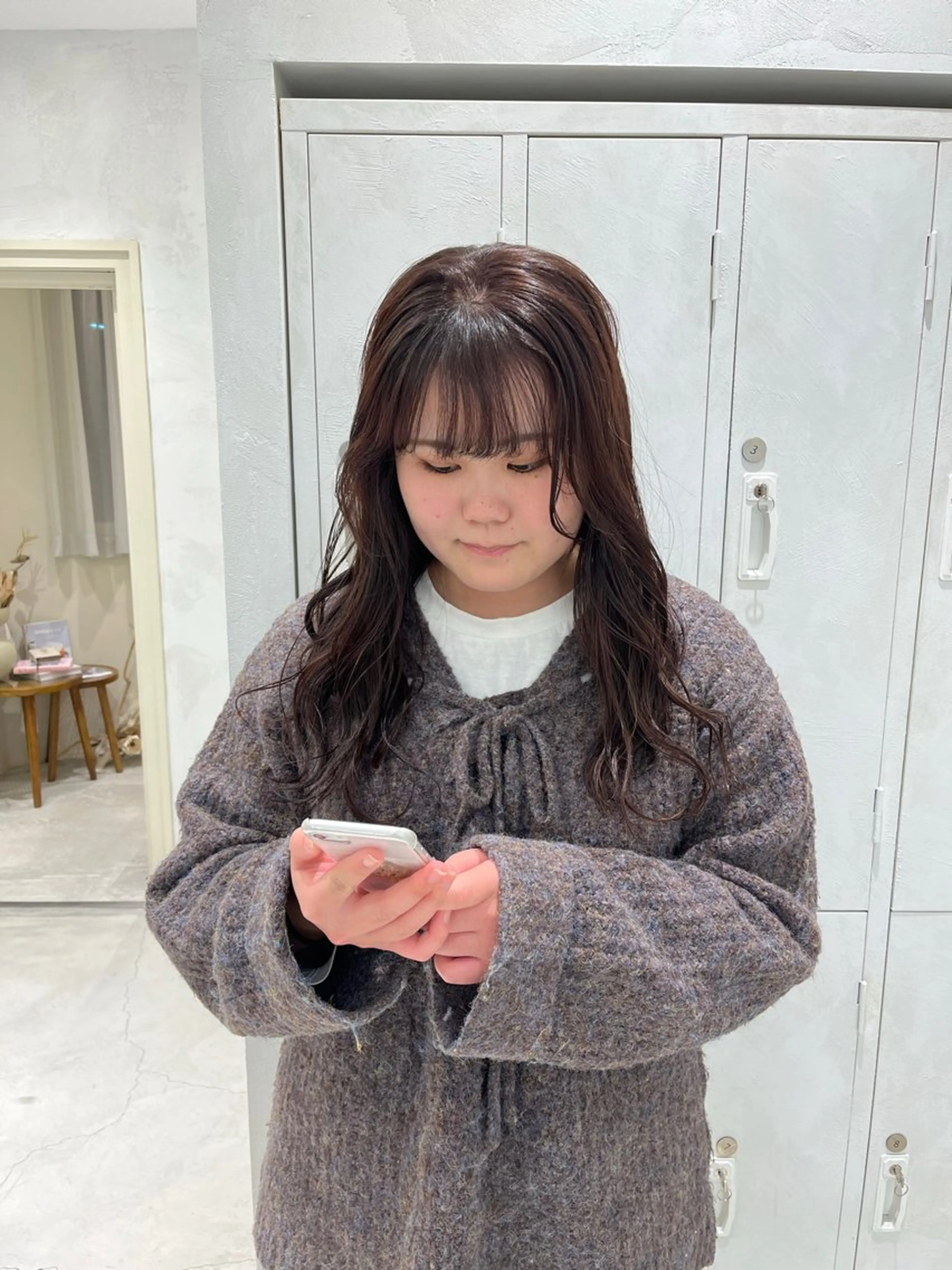 ロング カラー ブラウンカラー ピンクカラー ピンクブラウン ヘアカラー トリートメント ETERNAL所属・透明感カラー🌛 reikaのヘアスタイル