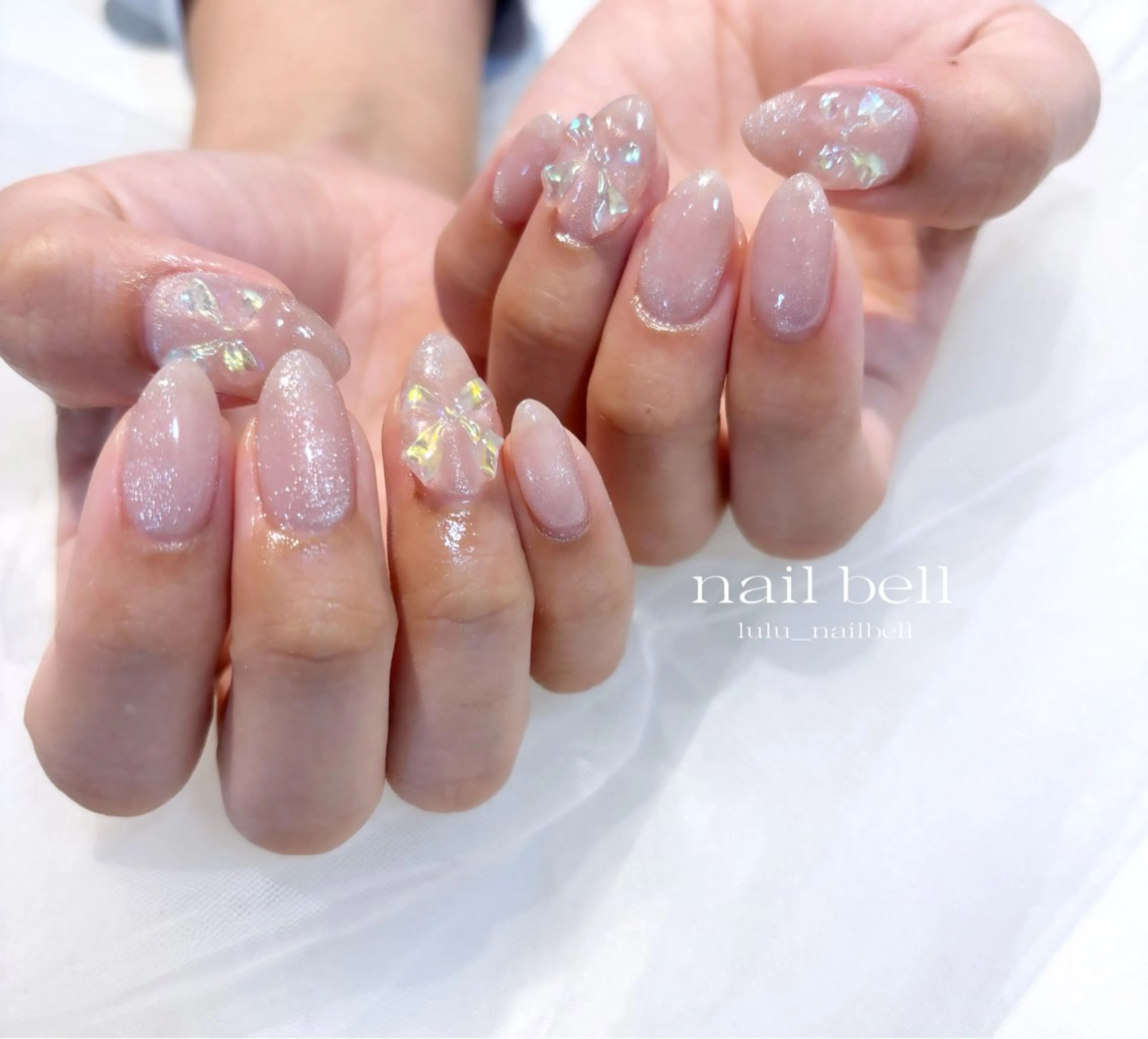 ネイル ハンドネイル 大人可愛いネイル🎗 Hinaのネイルデザイン