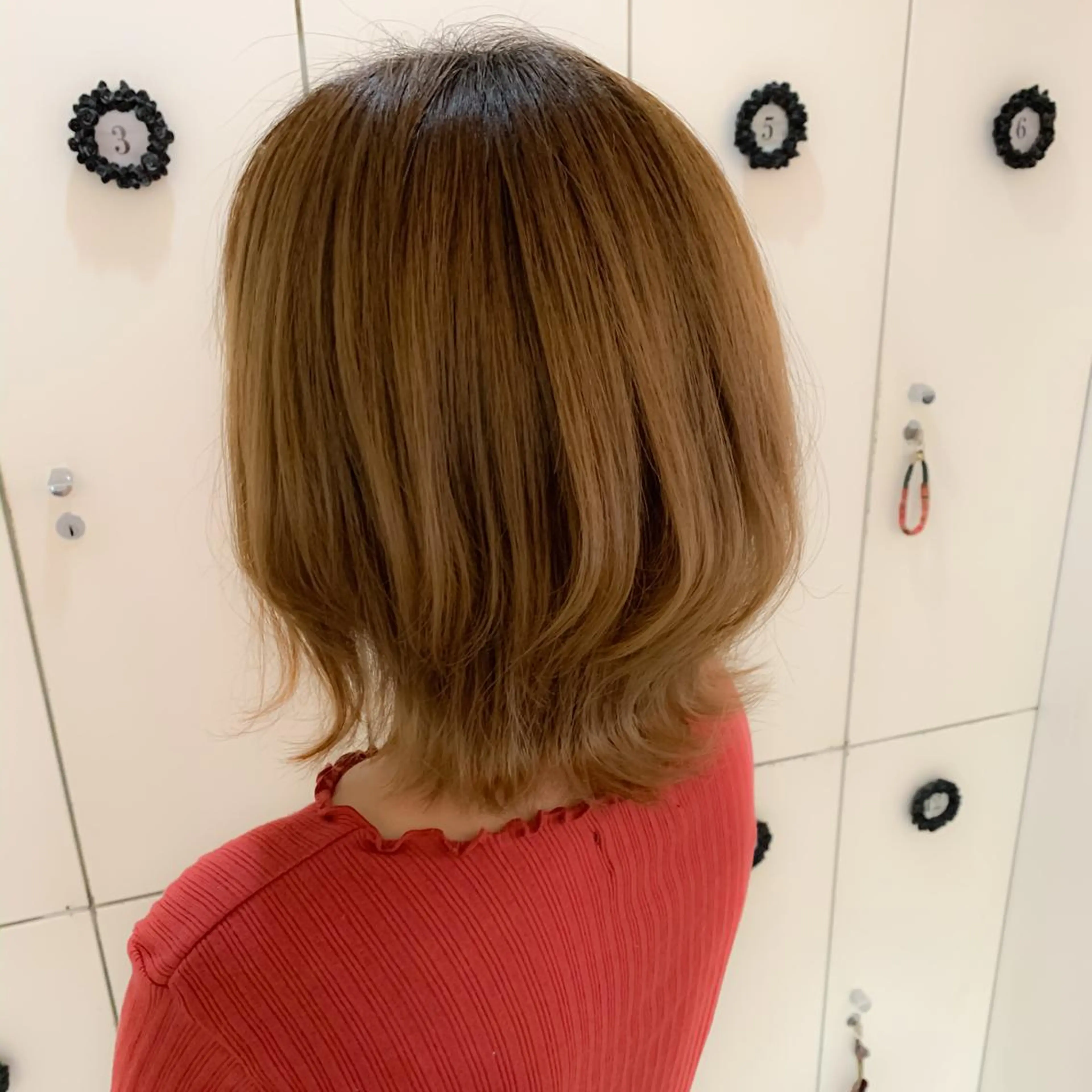 ミディアム 中川 湖稀のヘアスタイル