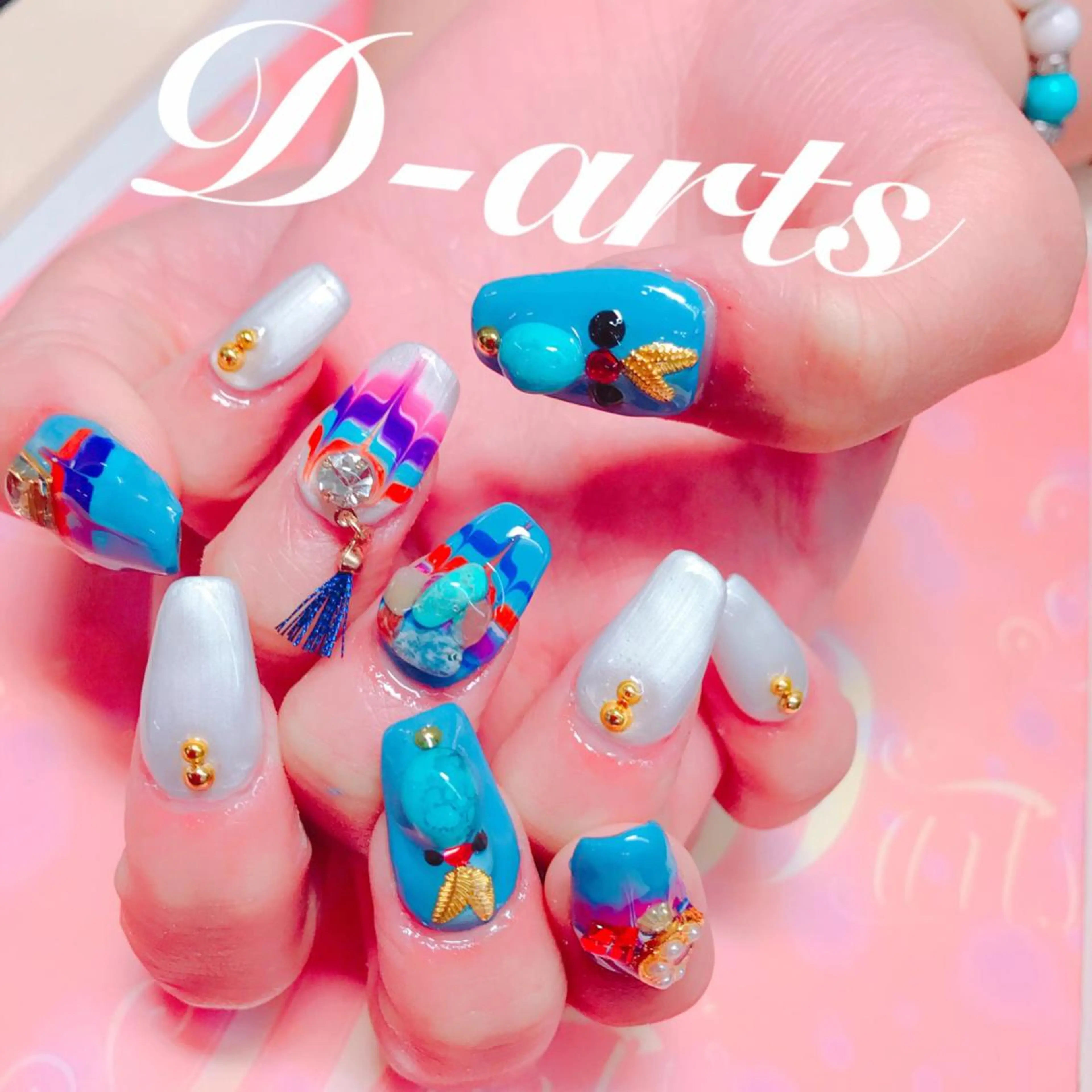 ネイル 持ち込み S&S 村田小百合のネイルデザイン