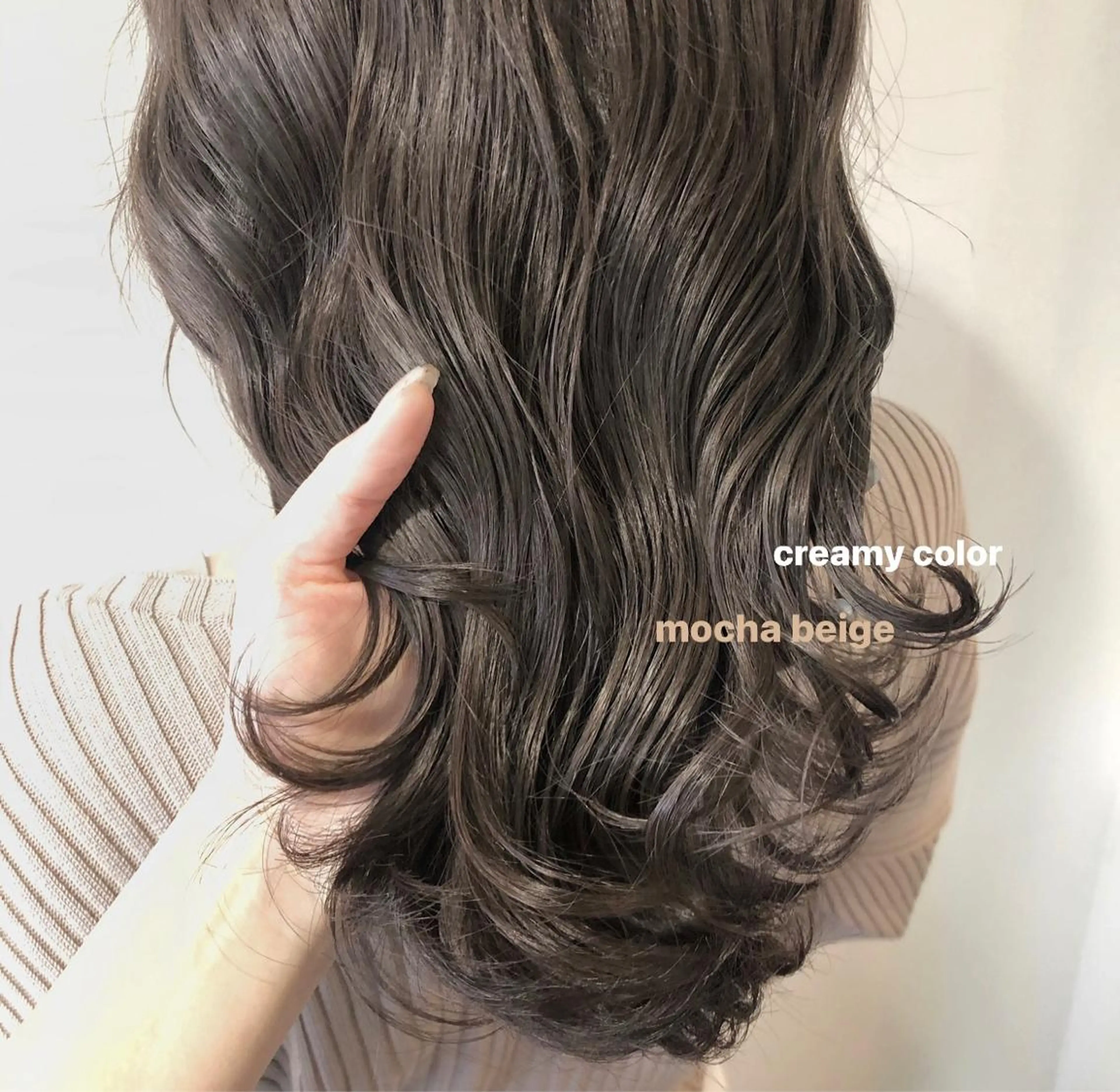 セミロング カラー ヘアアレンジ ヘアカラー 徳永 実沙のヘアスタイル